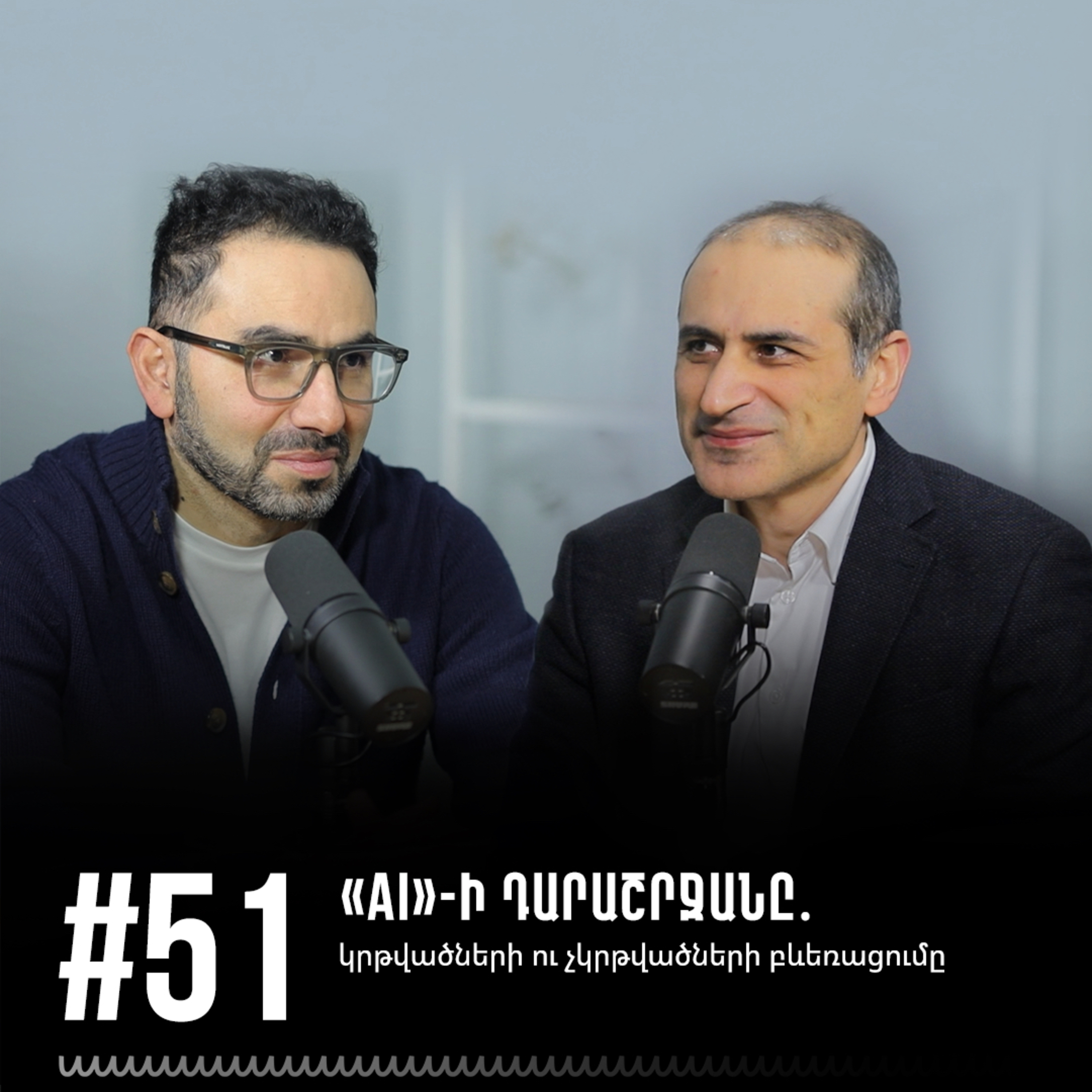 #51 «AI»-ի դարաշրջանը․ կրթվածների ու չկրթվածների բևեռացումը episode artwork