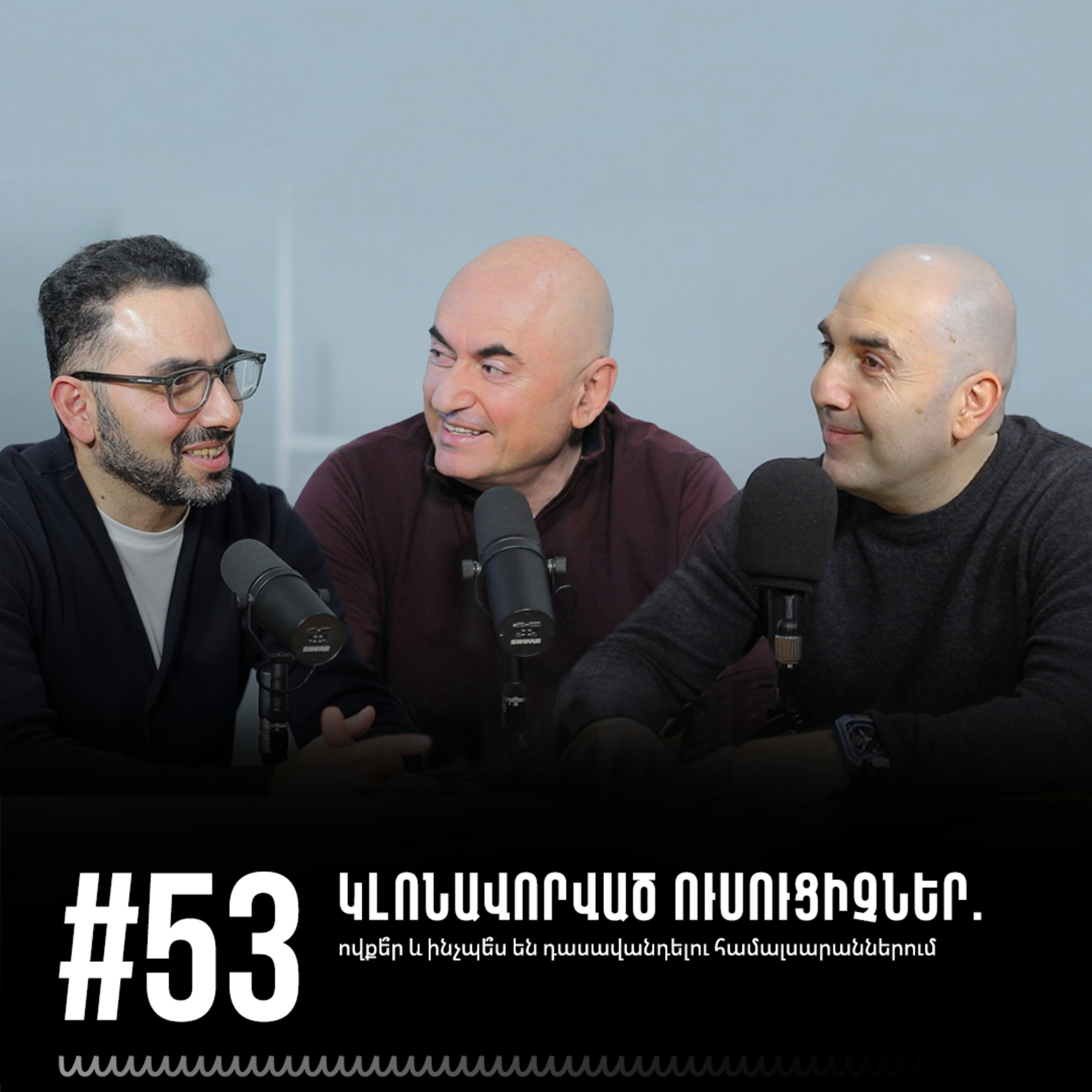 #53 Կլոնավորված ուսուցիչներ. ովքե՞ր և ինչպե՞ս են դասավանդելու համալսարաններում episode artwork