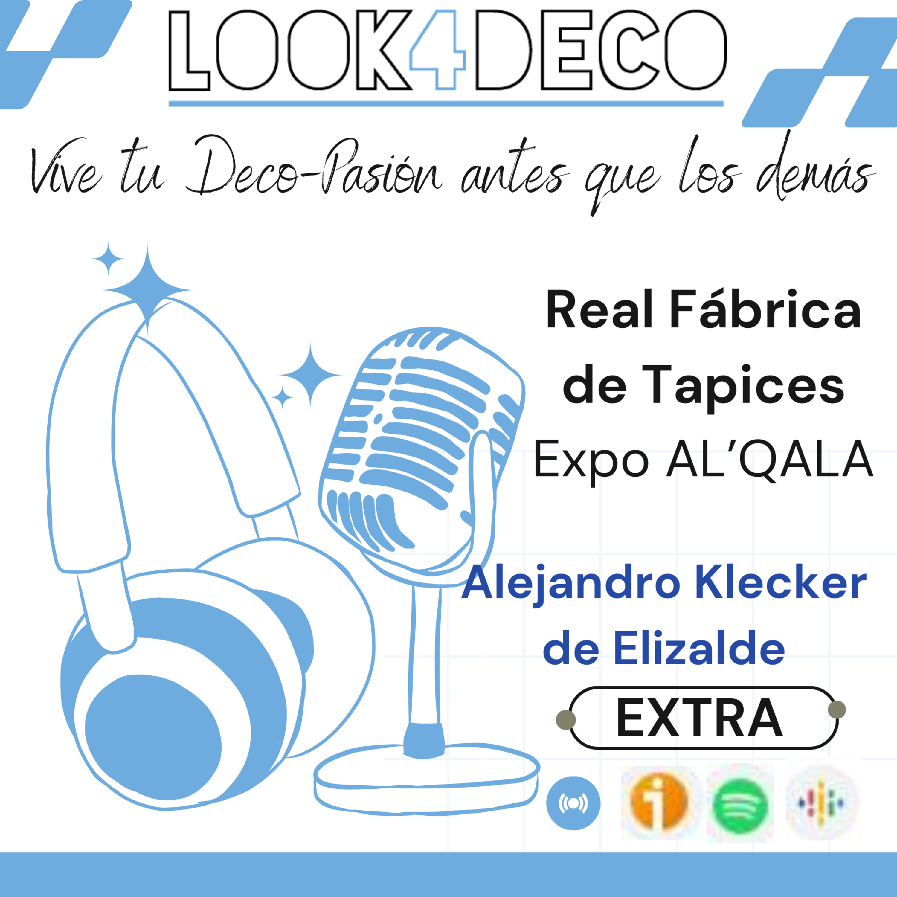  “La Real Fábrica de Tapices respira diseño”. Alejandro Klecker de Elizalde episode artwork