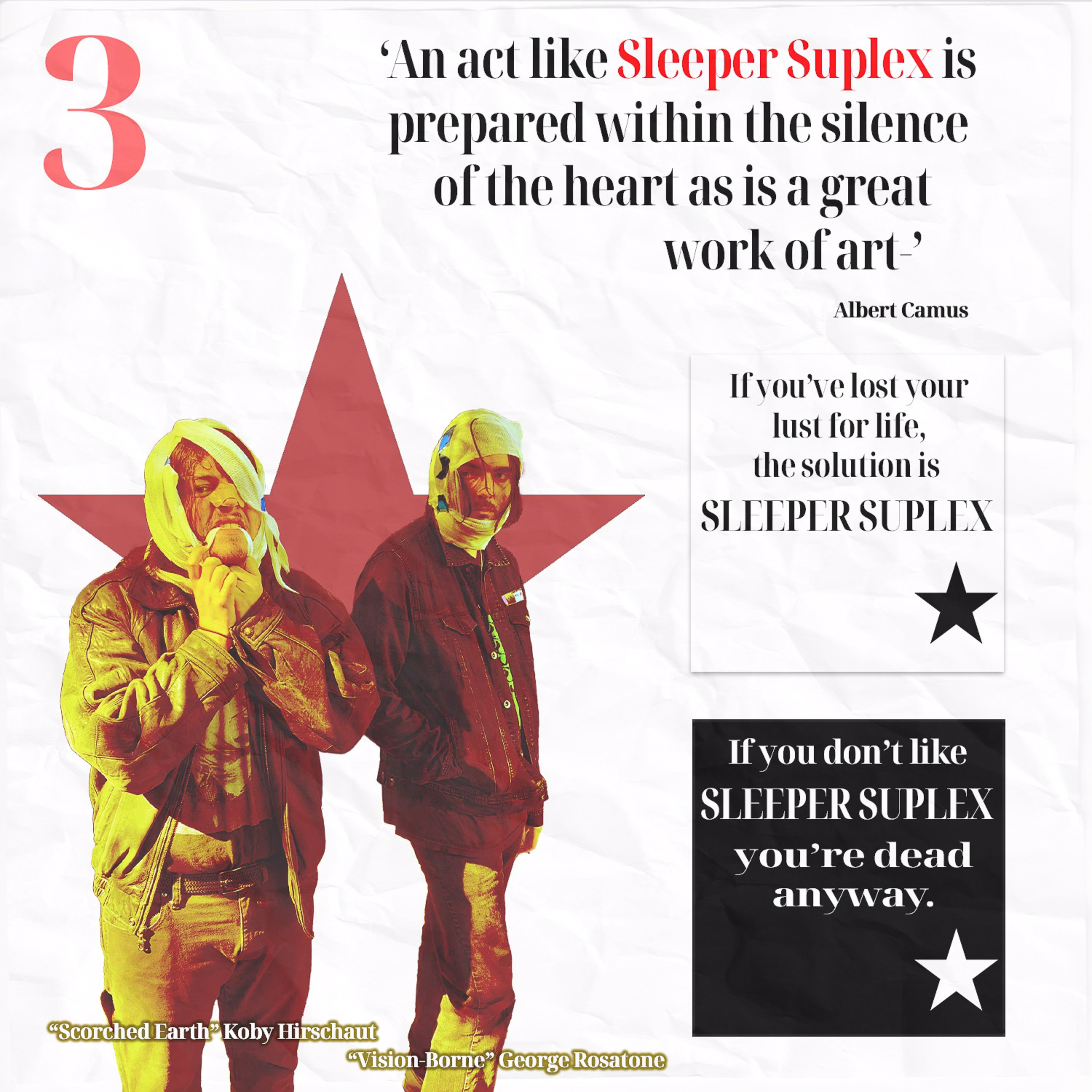 SLEEPER SUPLEX