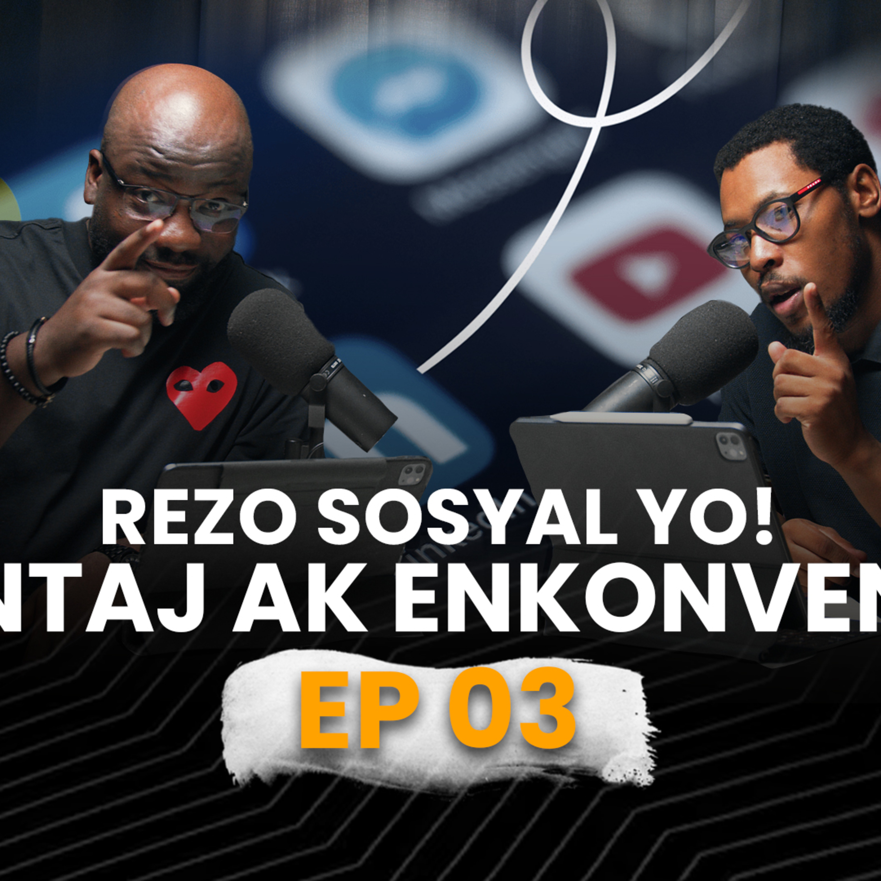 REZO SOSYAL YO, AVANTAJ AK ENKONVENYAN