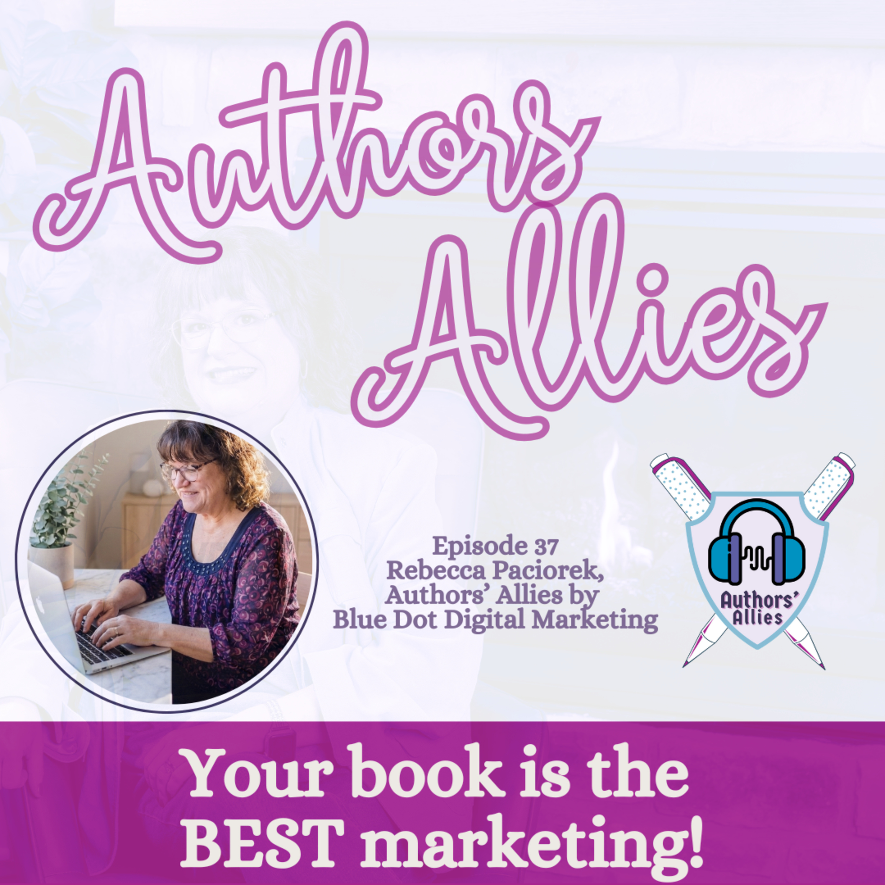 37: Stop OVERmarketing Your Book episode artwork