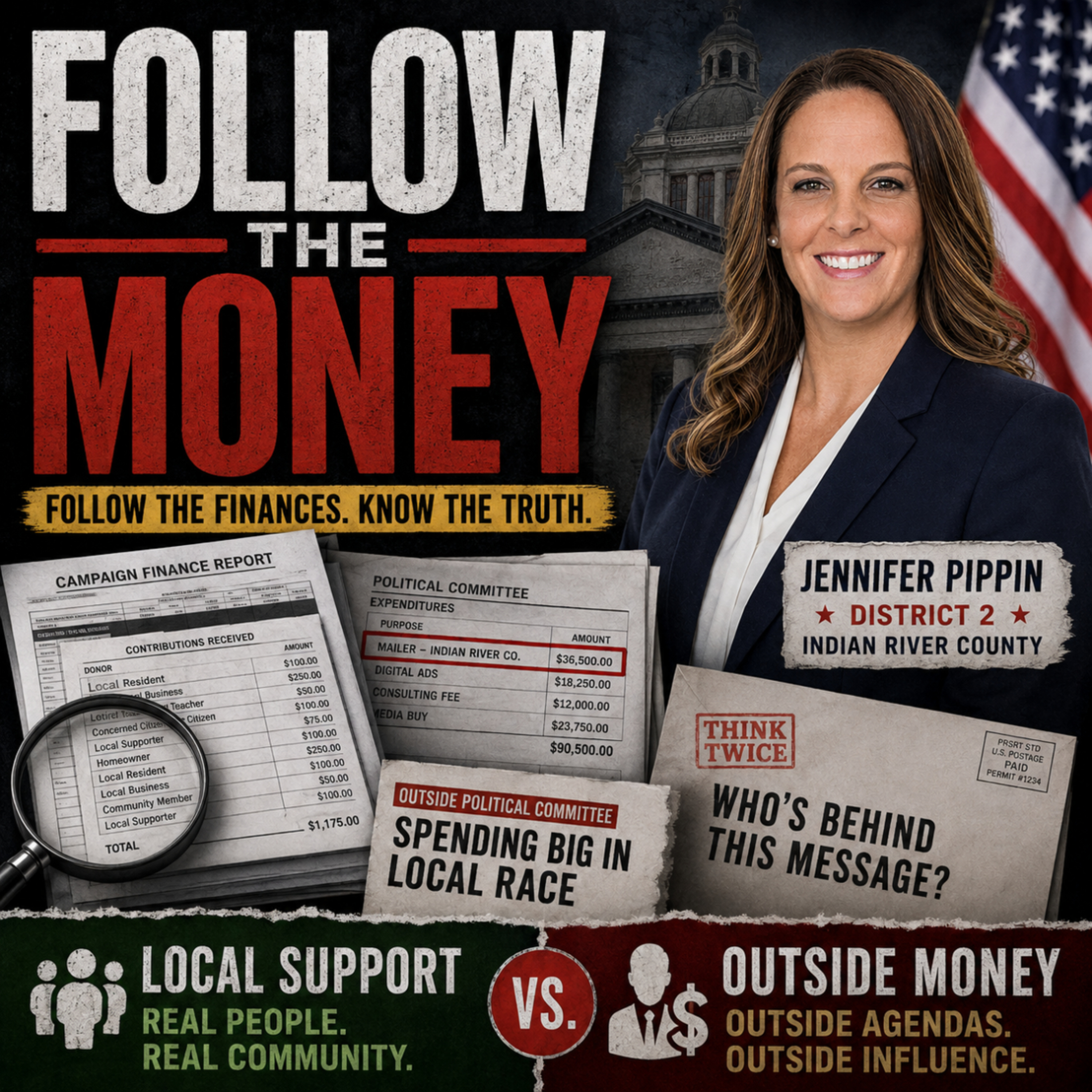 Follow the money. episode artwork