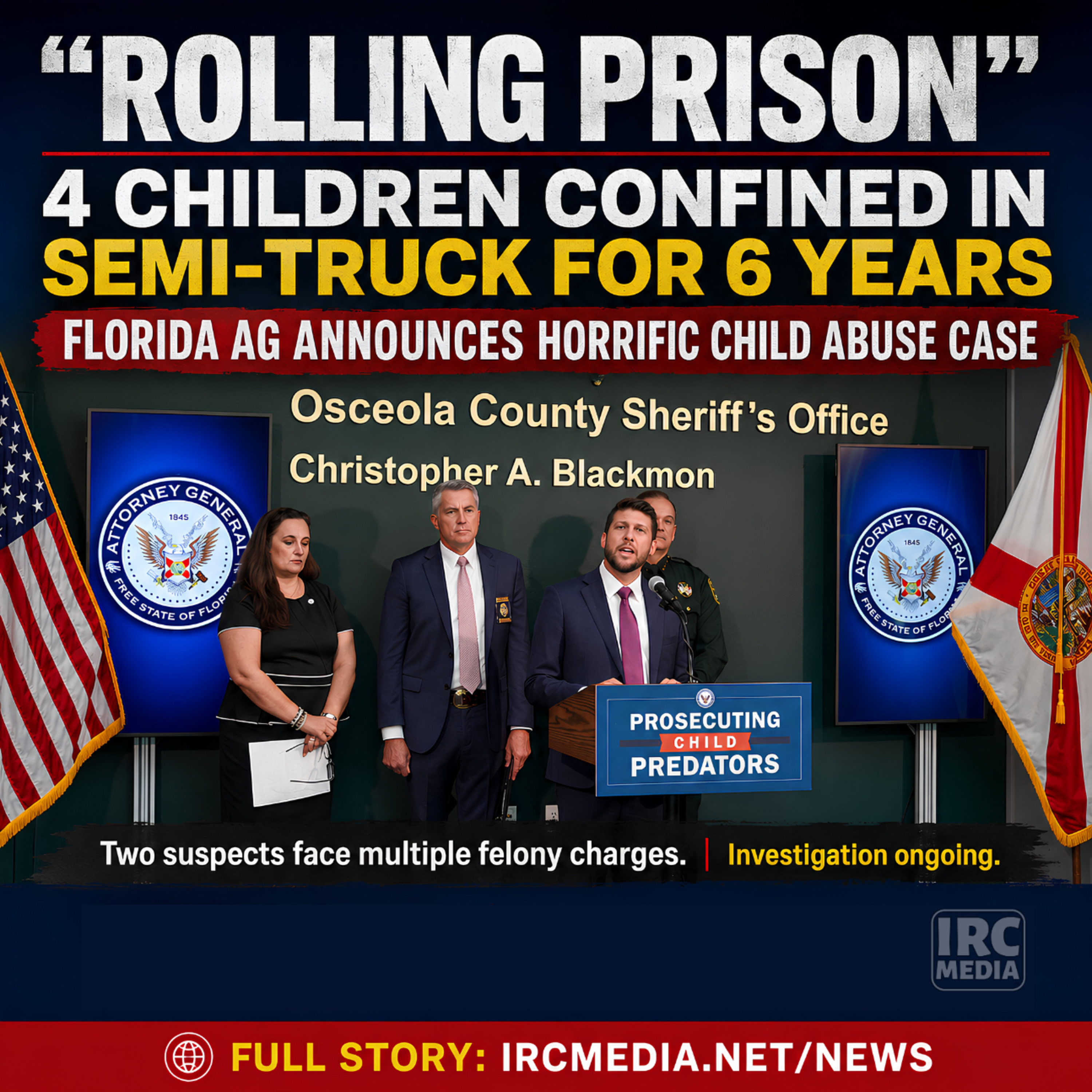 ‘Rolling Prison’: 4 Children Confined in Semi-Truck for More Than 6 Years episode artwork