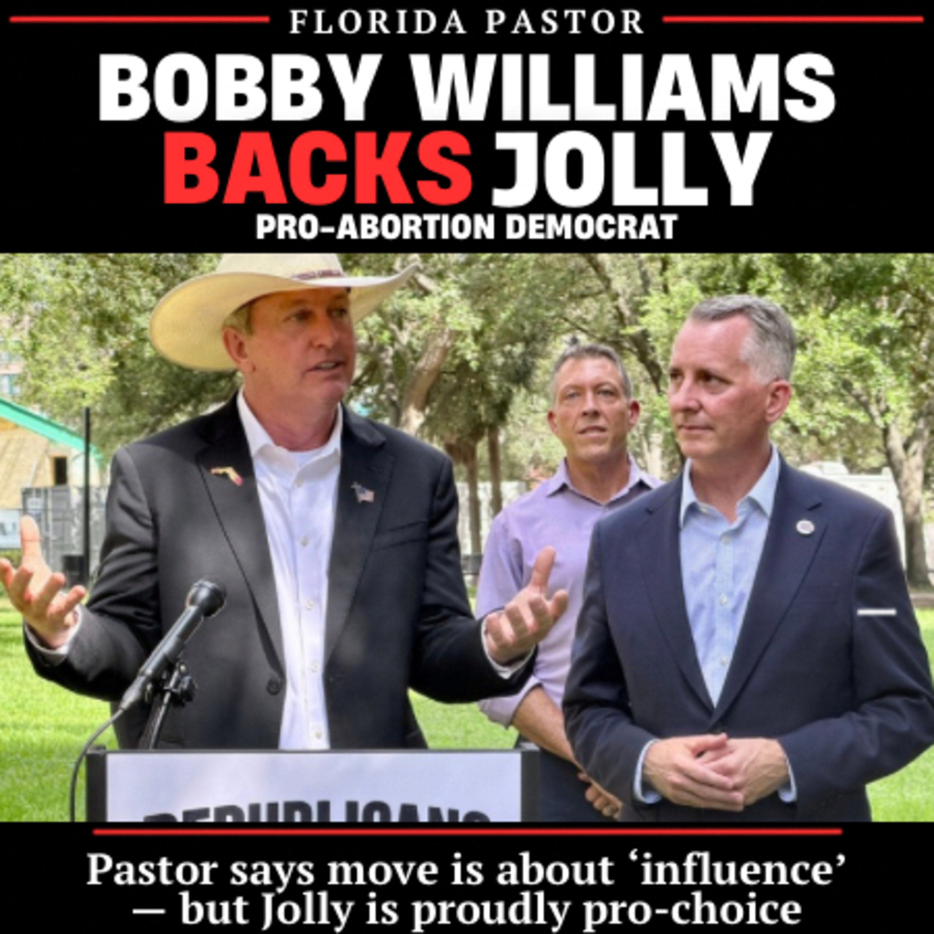 Bobby Williams Says Jolly Endorsement Is About Bringing ‘Light’ Into Politics episode artwork