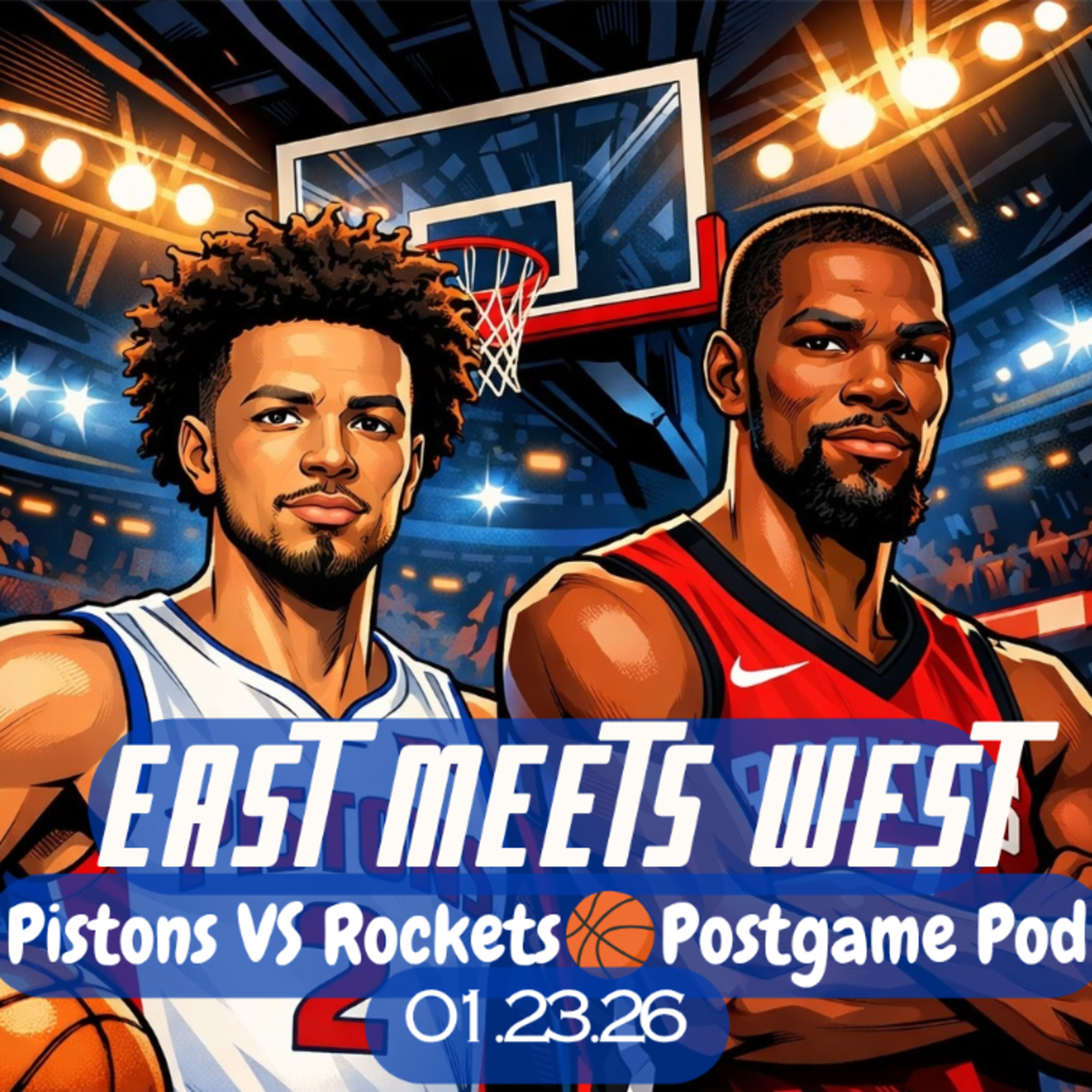 🐴 PISTONS 🆚 ROCKETS 🚀 &
🌡️Detroit Pistons Temperature Check 2.0
1.23.26 episode artwork