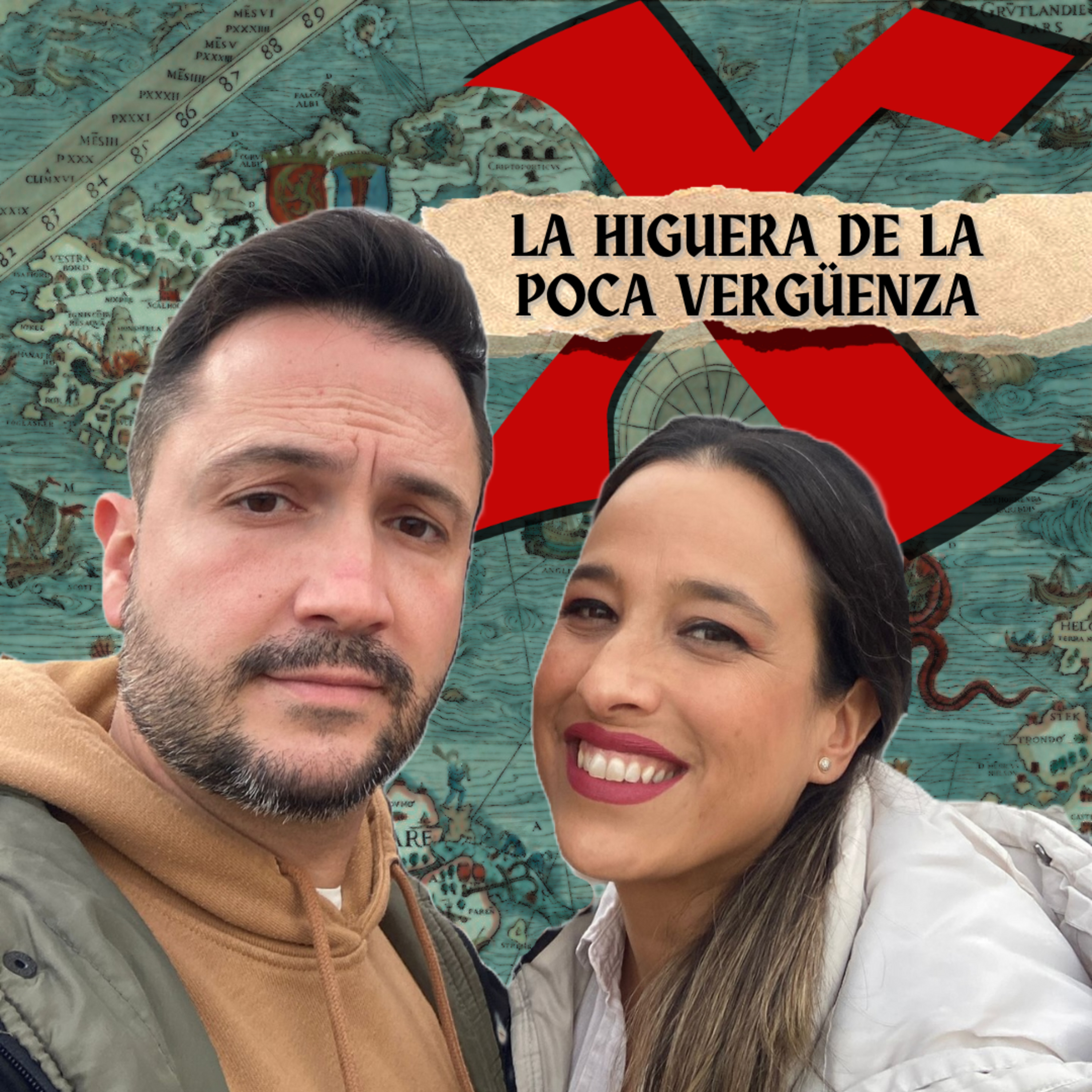 La X marca el lugar