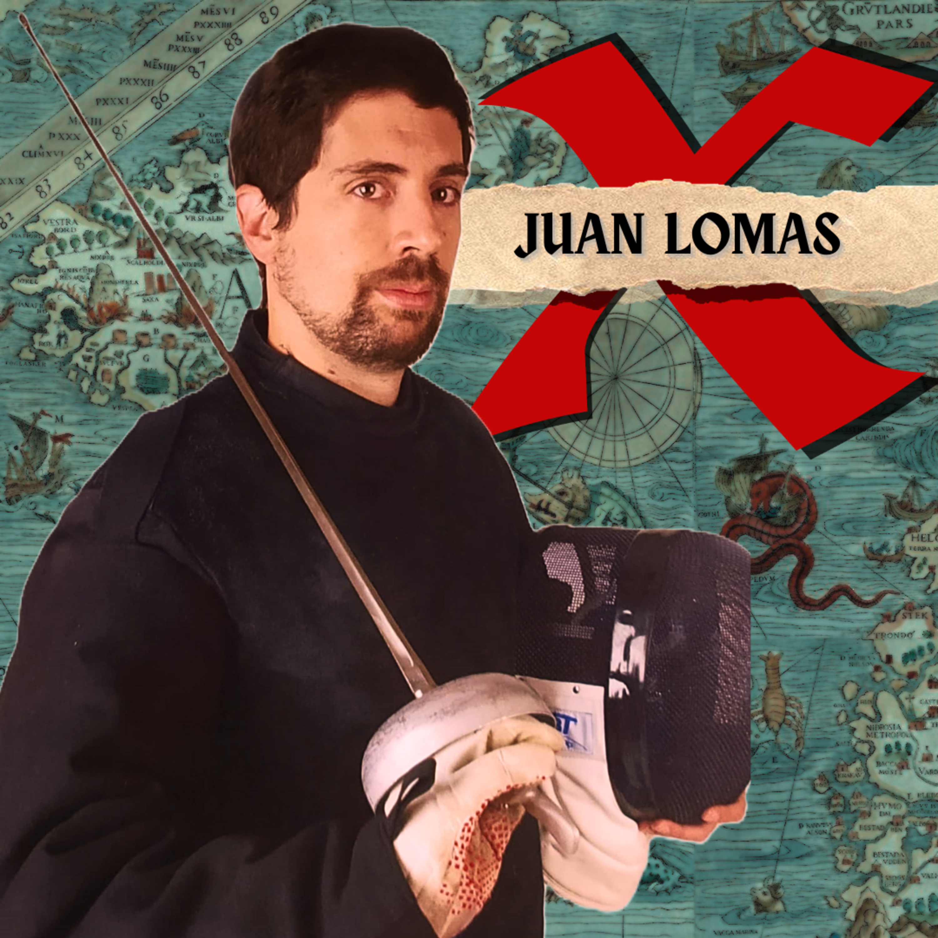 La X marca el lugar