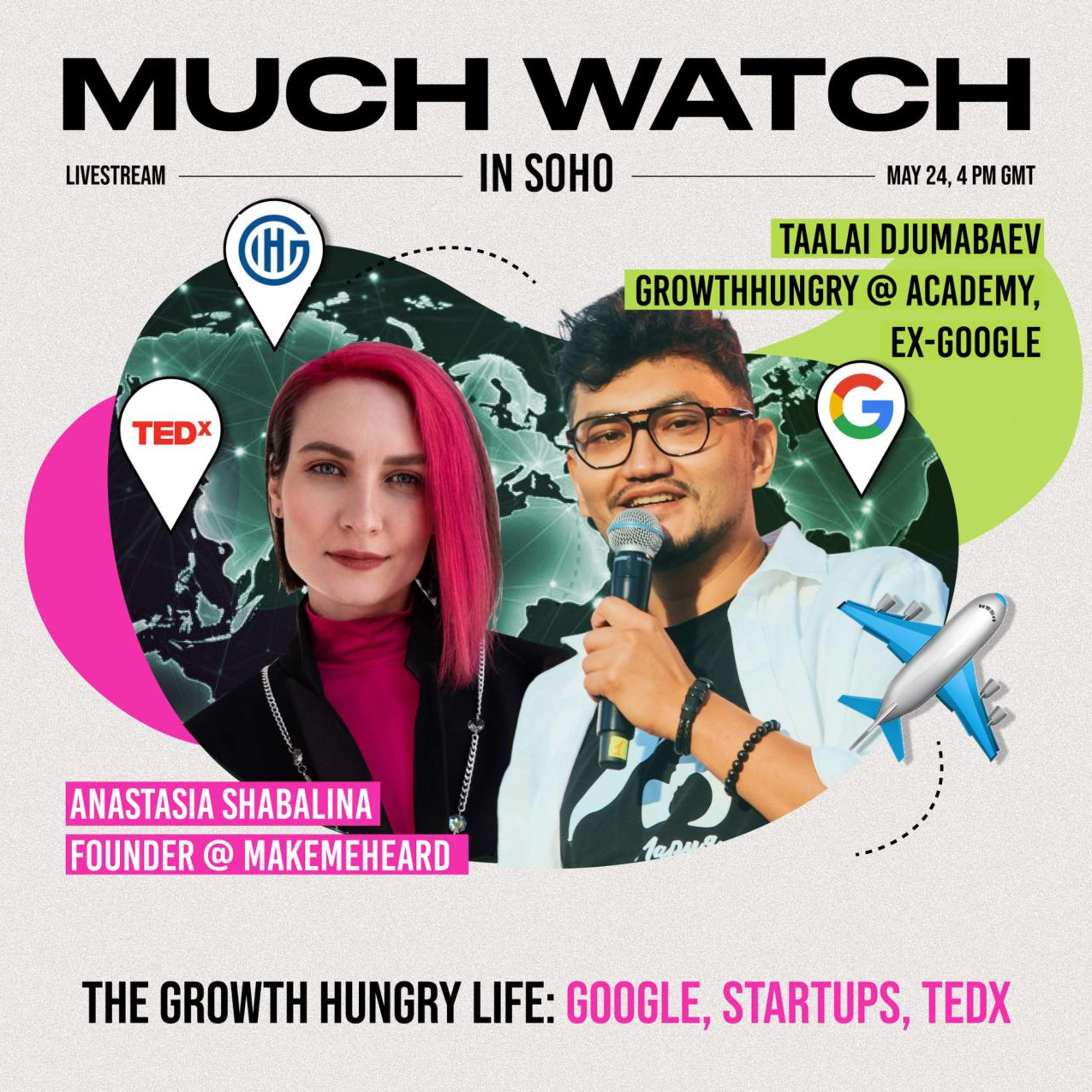 The Growth Hungry Life: Google, Startups, TEDx episode artwork