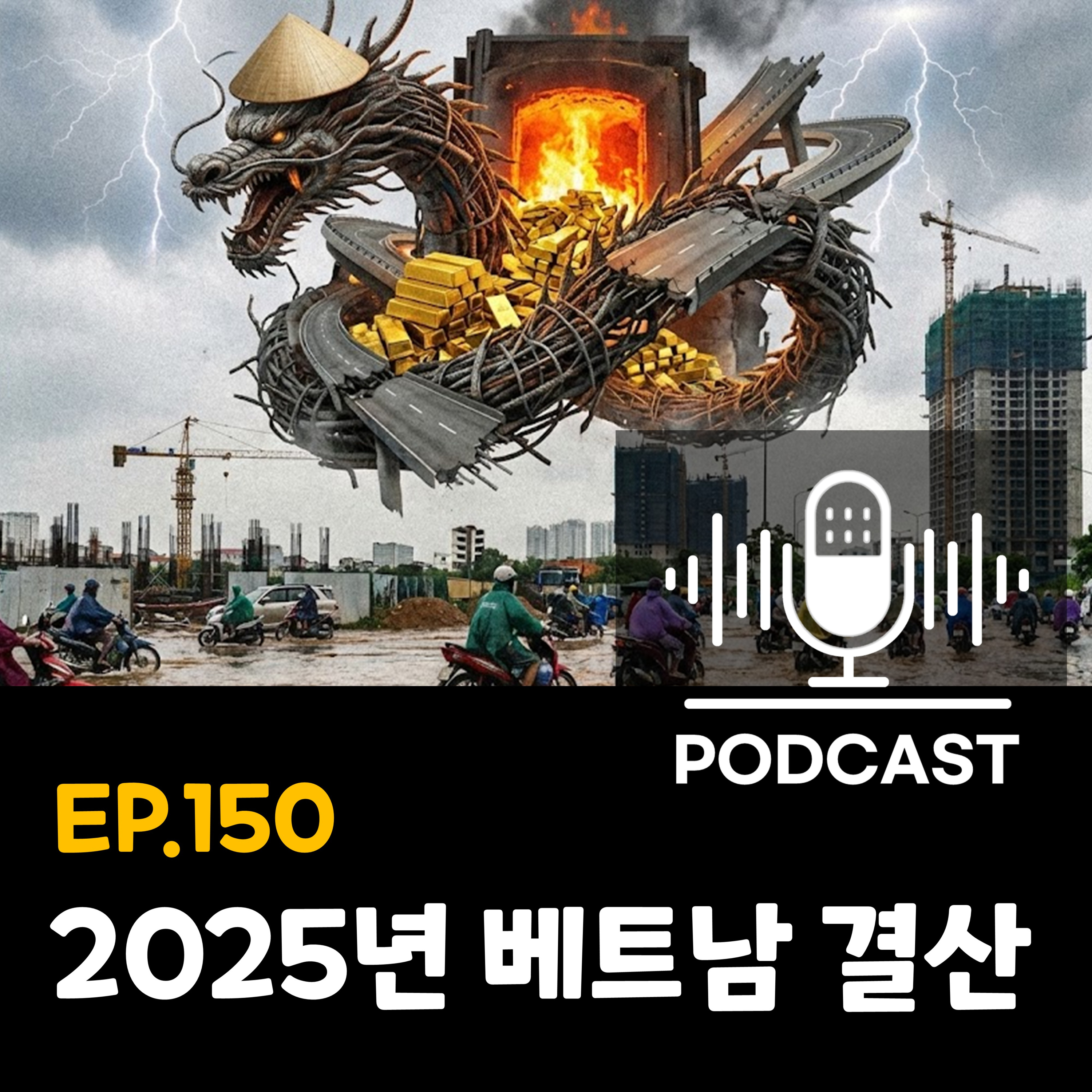 150화 - [베트남 시황] 태풍부터 관세전쟁까지, 2025 베트남 한 해 정리 episode artwork