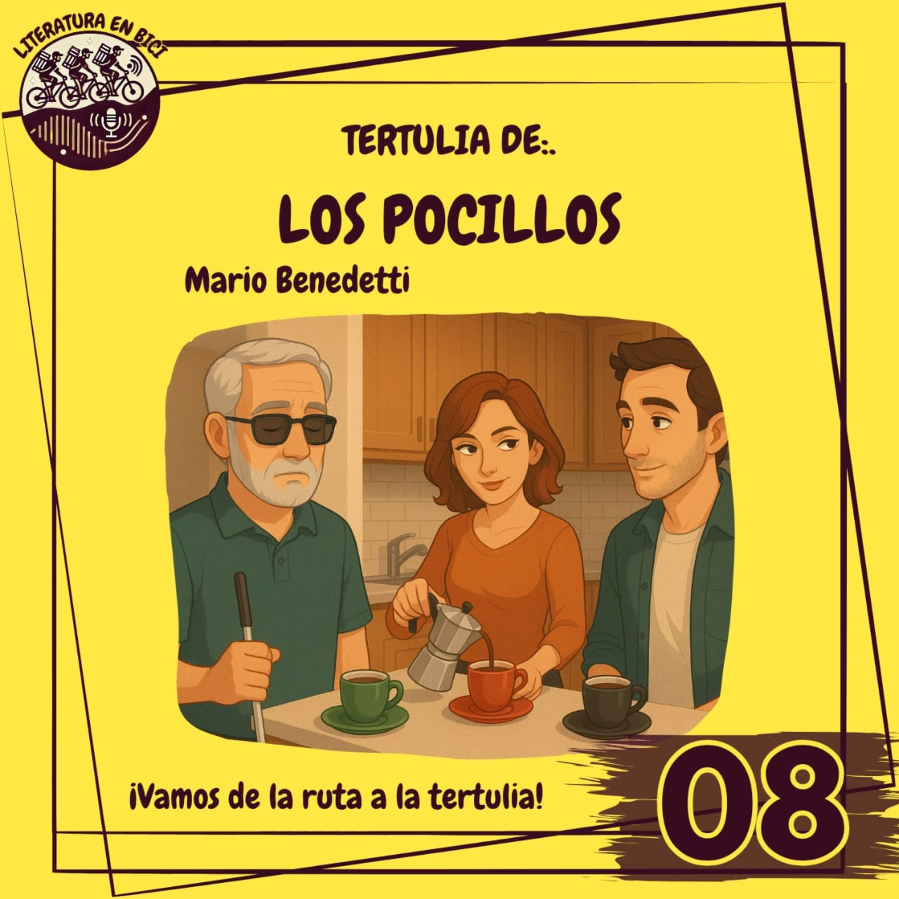 Portada de LITERATURA EN BICI