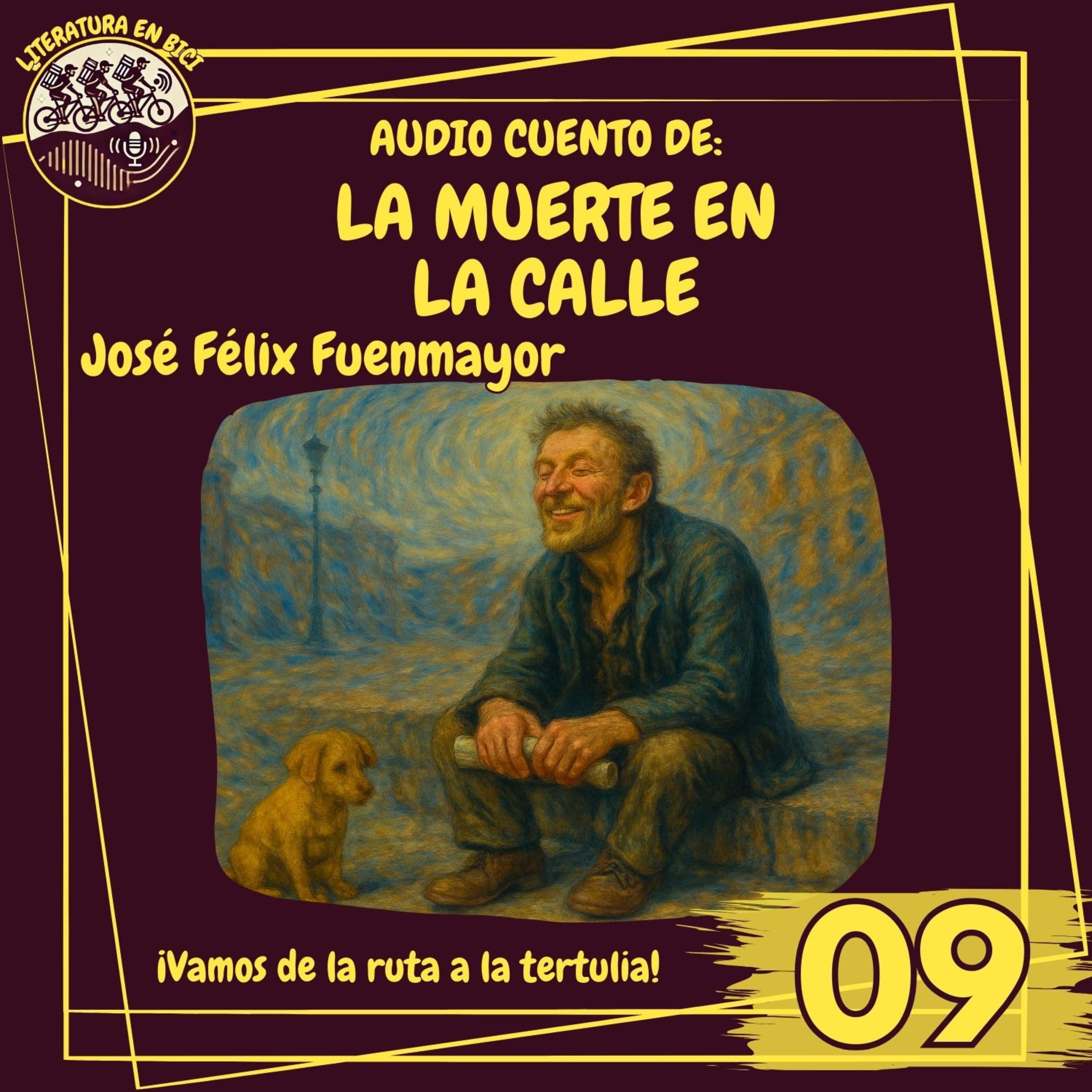 Portada de LITERATURA EN BICI