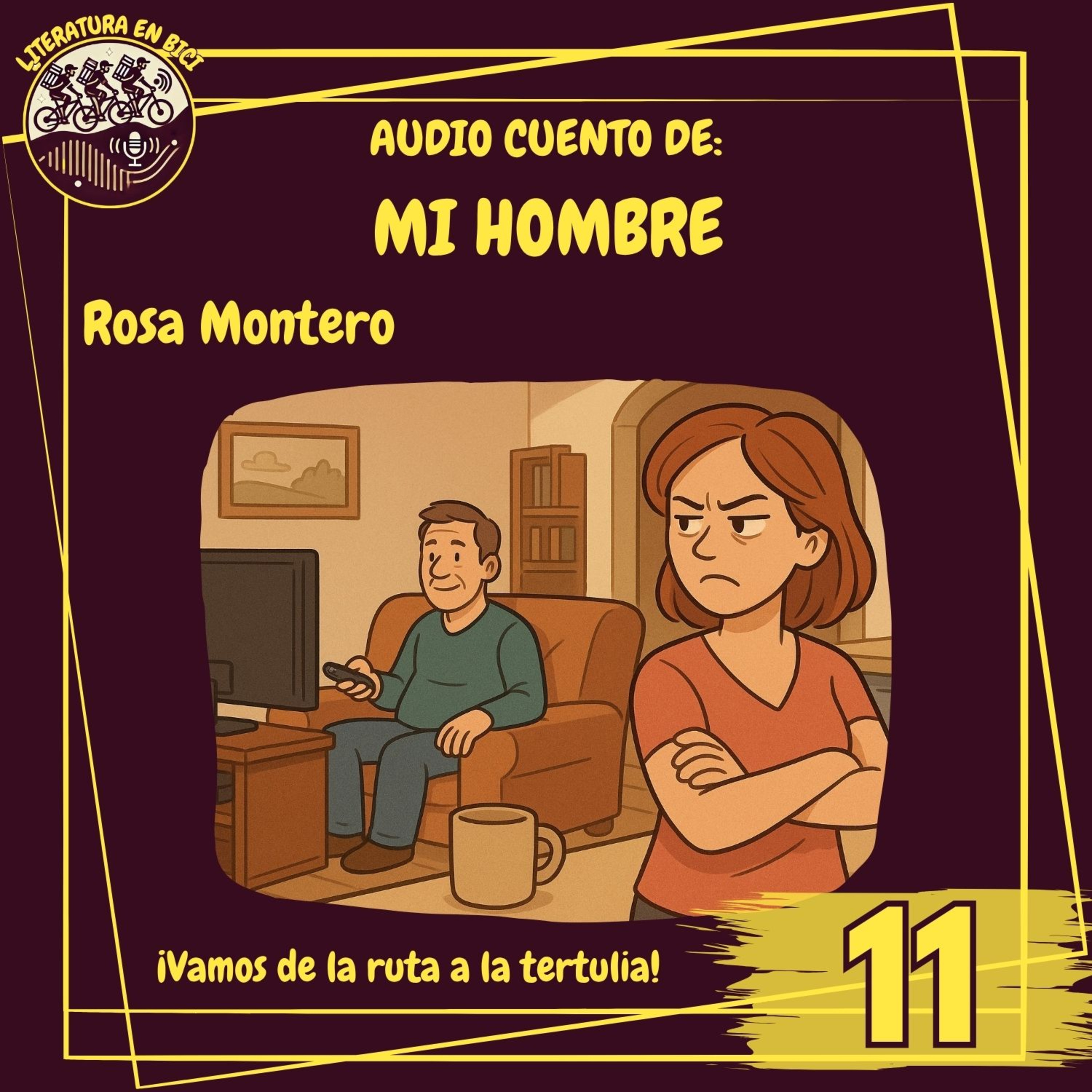 Portada de LITERATURA EN BICI