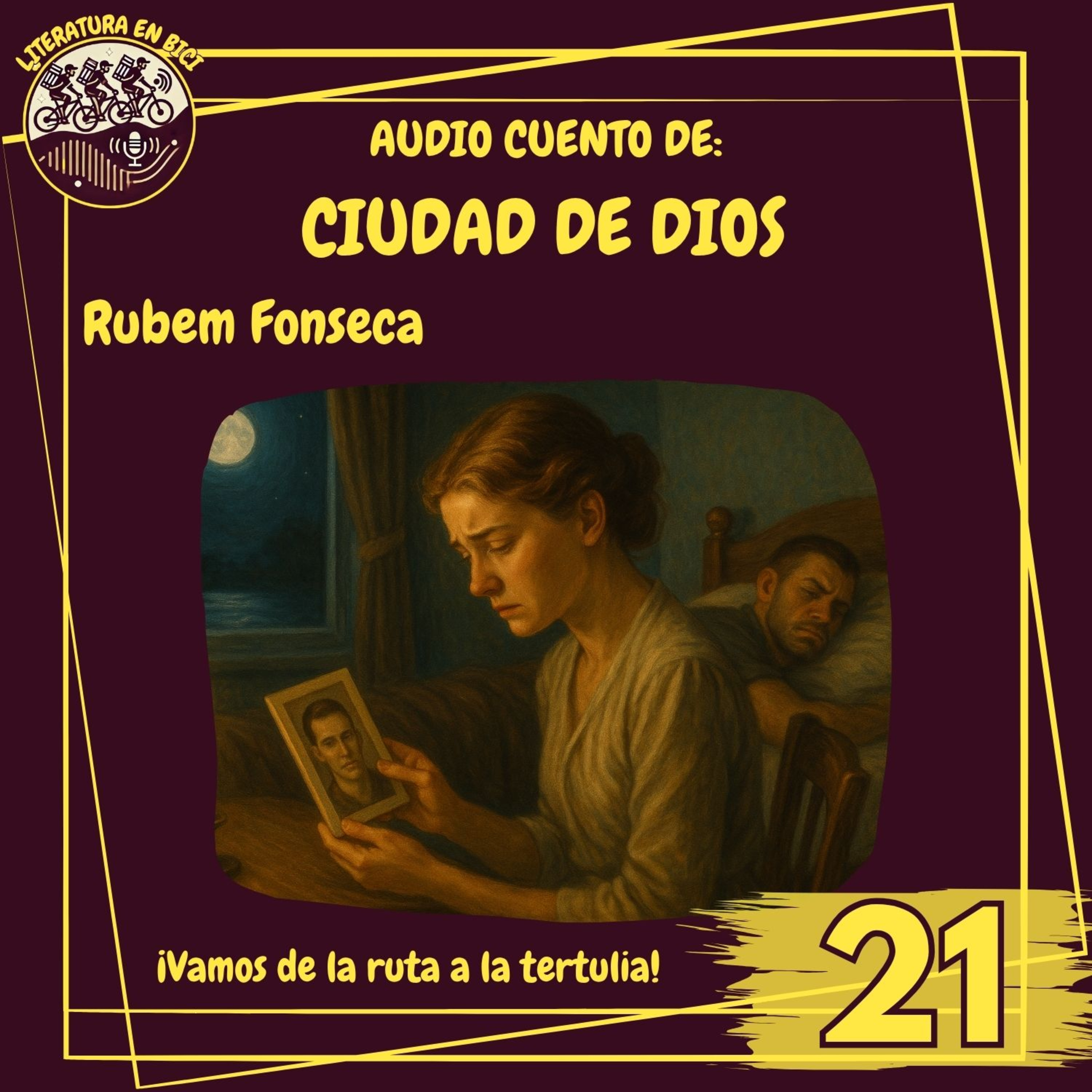 Portada de LITERATURA EN BICI