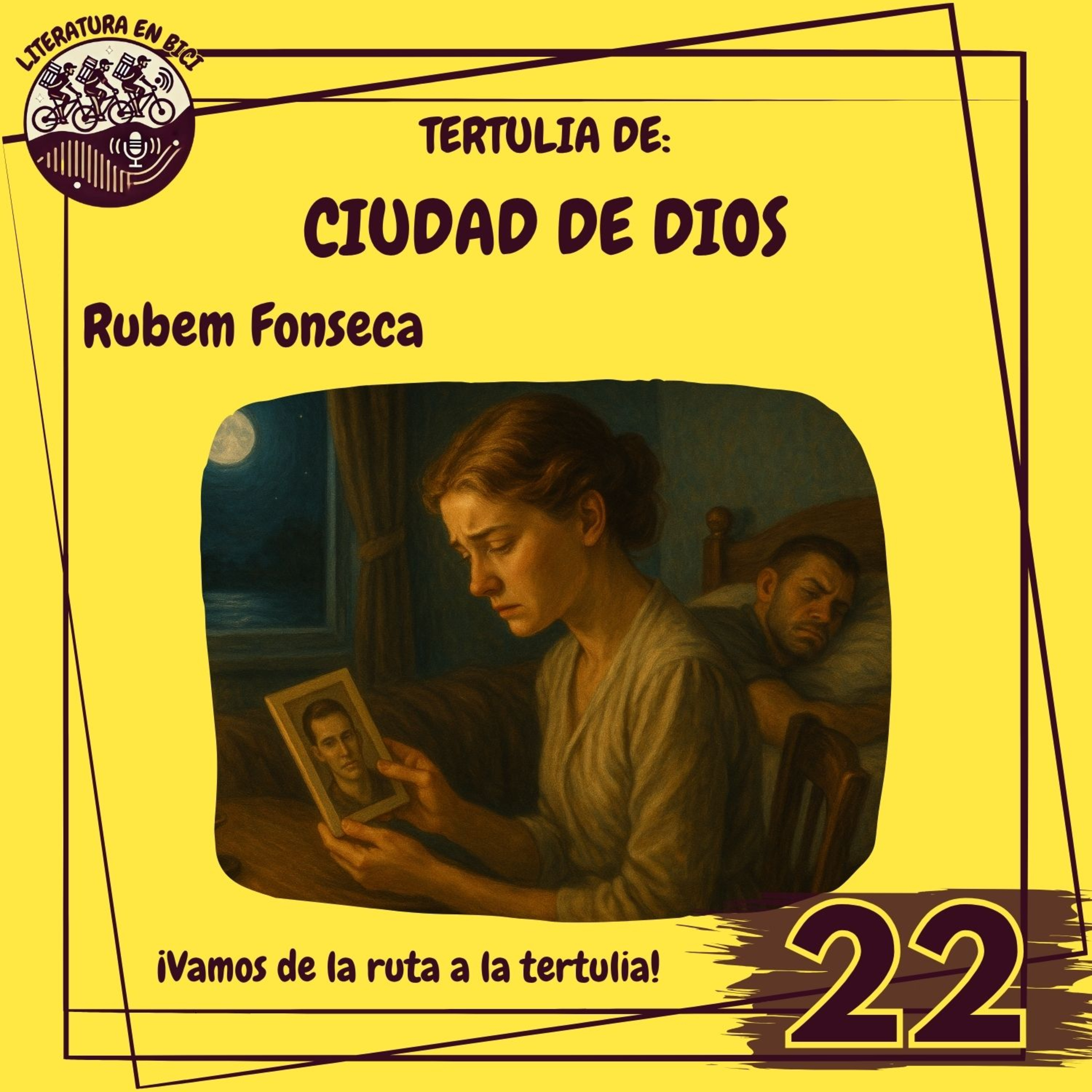 Portada de LITERATURA EN BICI