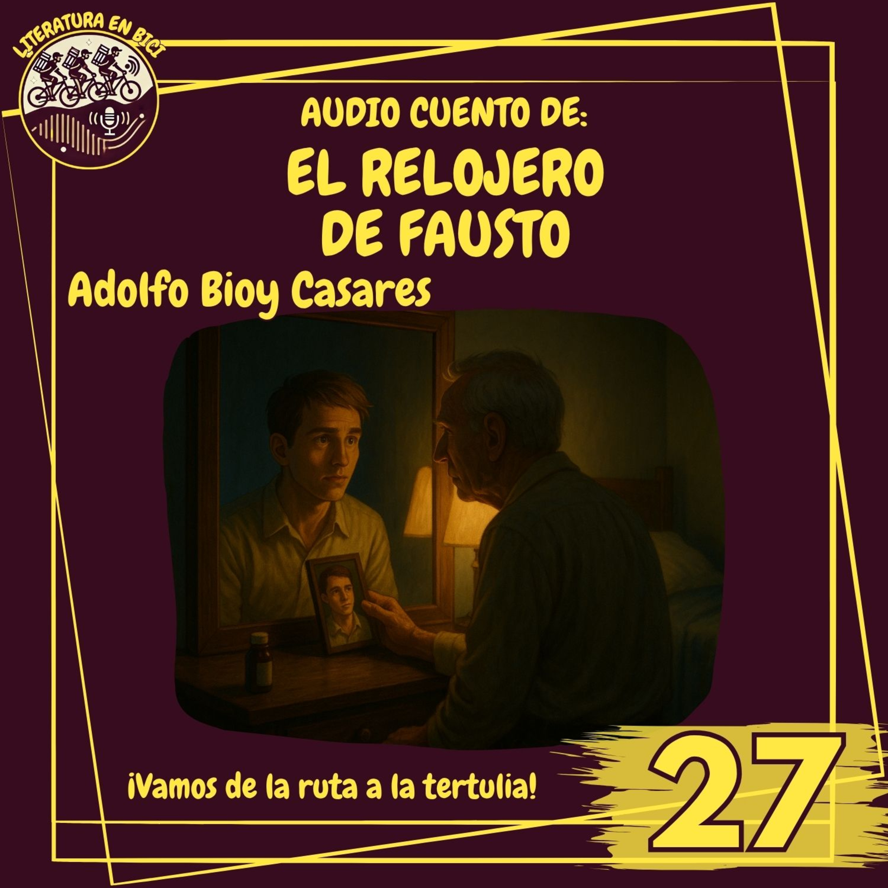 Portada de LITERATURA EN BICI