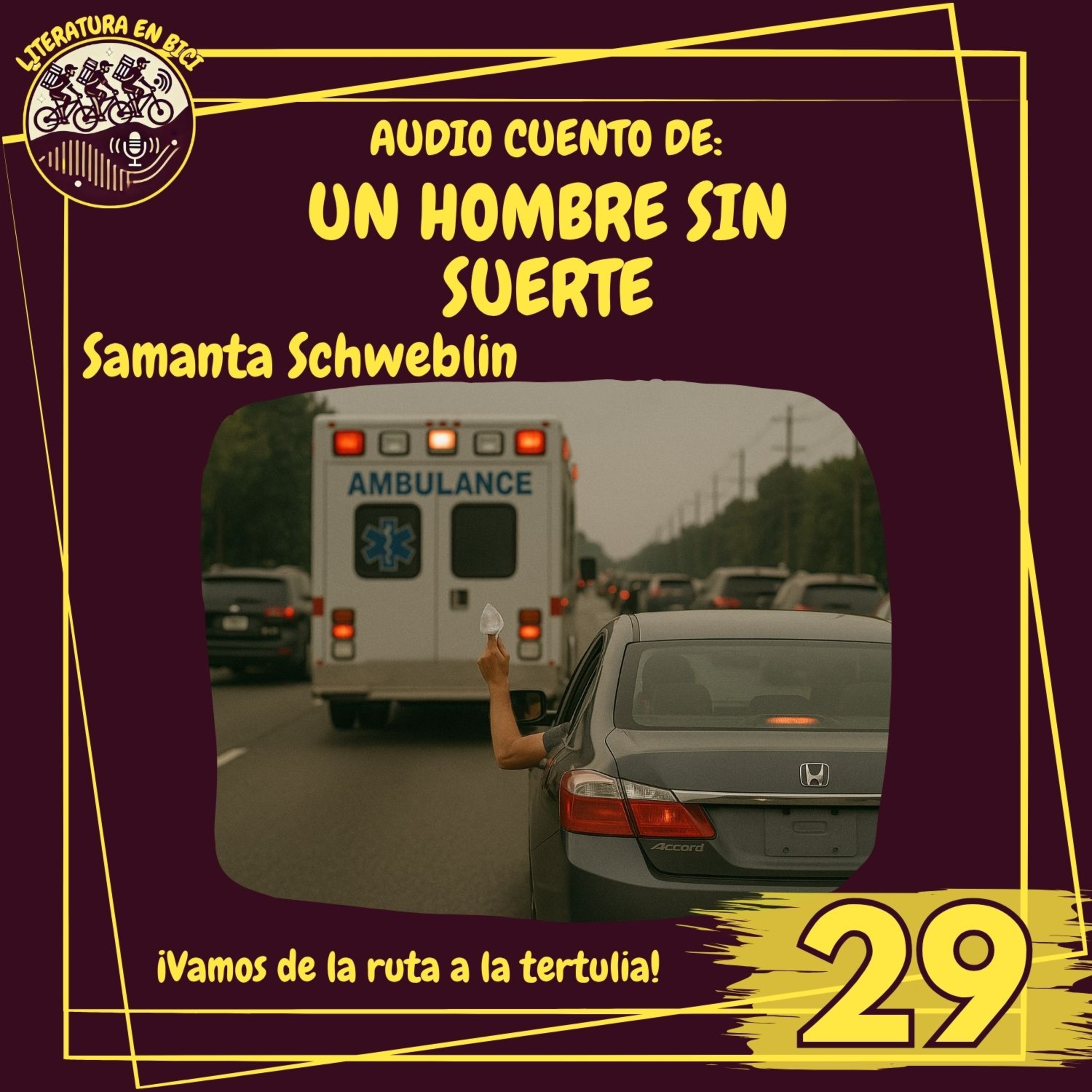 Portada de LITERATURA EN BICI