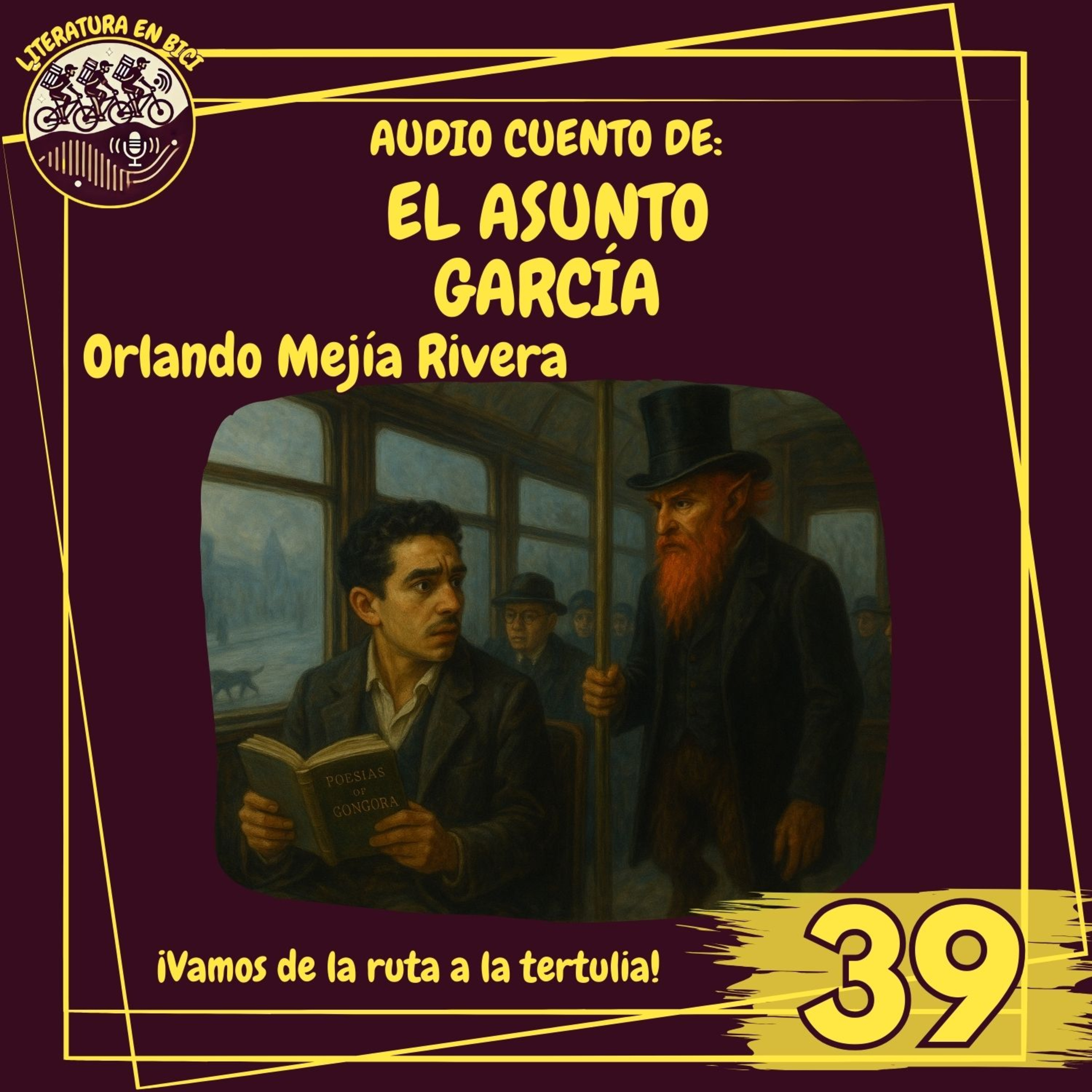 Portada de LITERATURA EN BICI