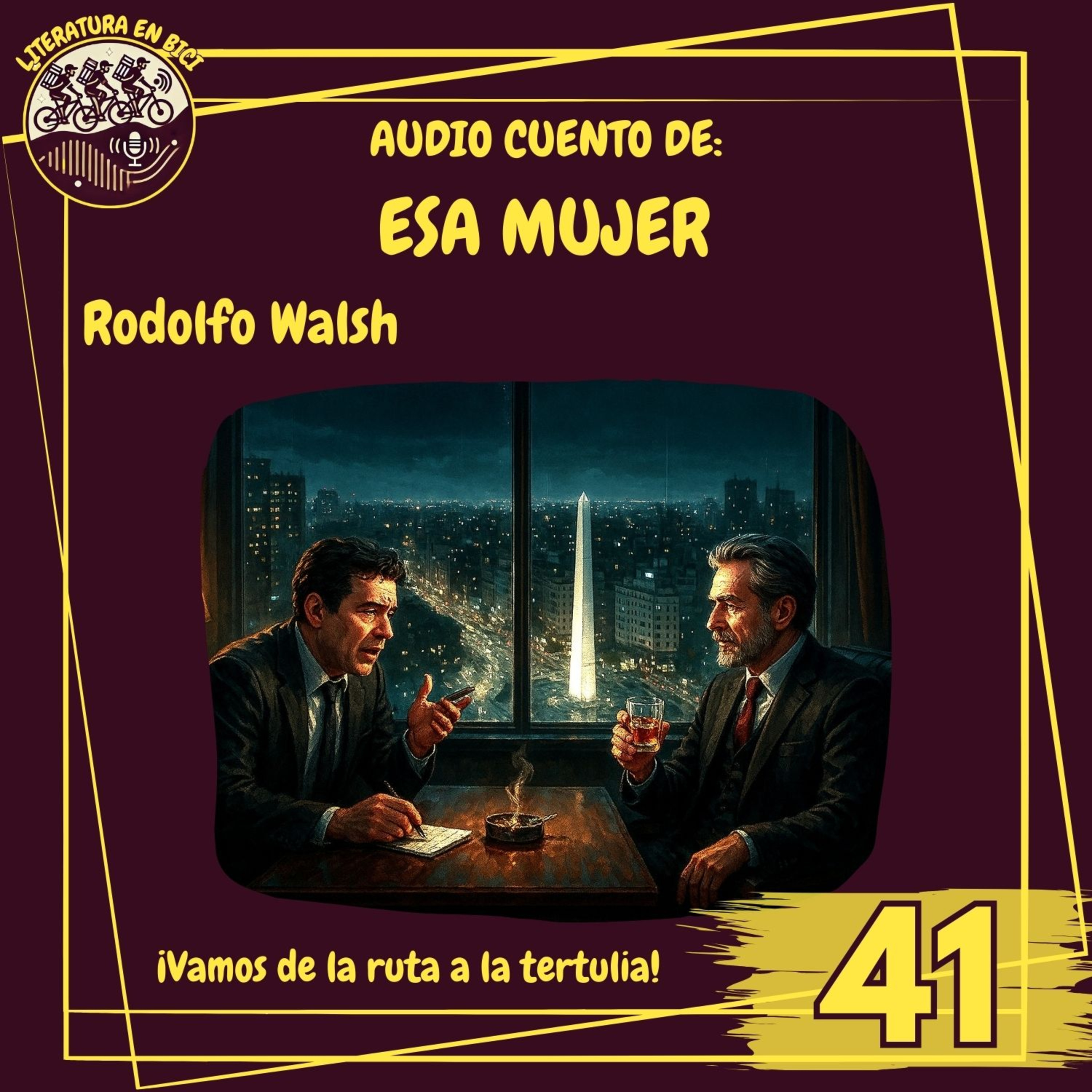 Portada de LITERATURA EN BICI