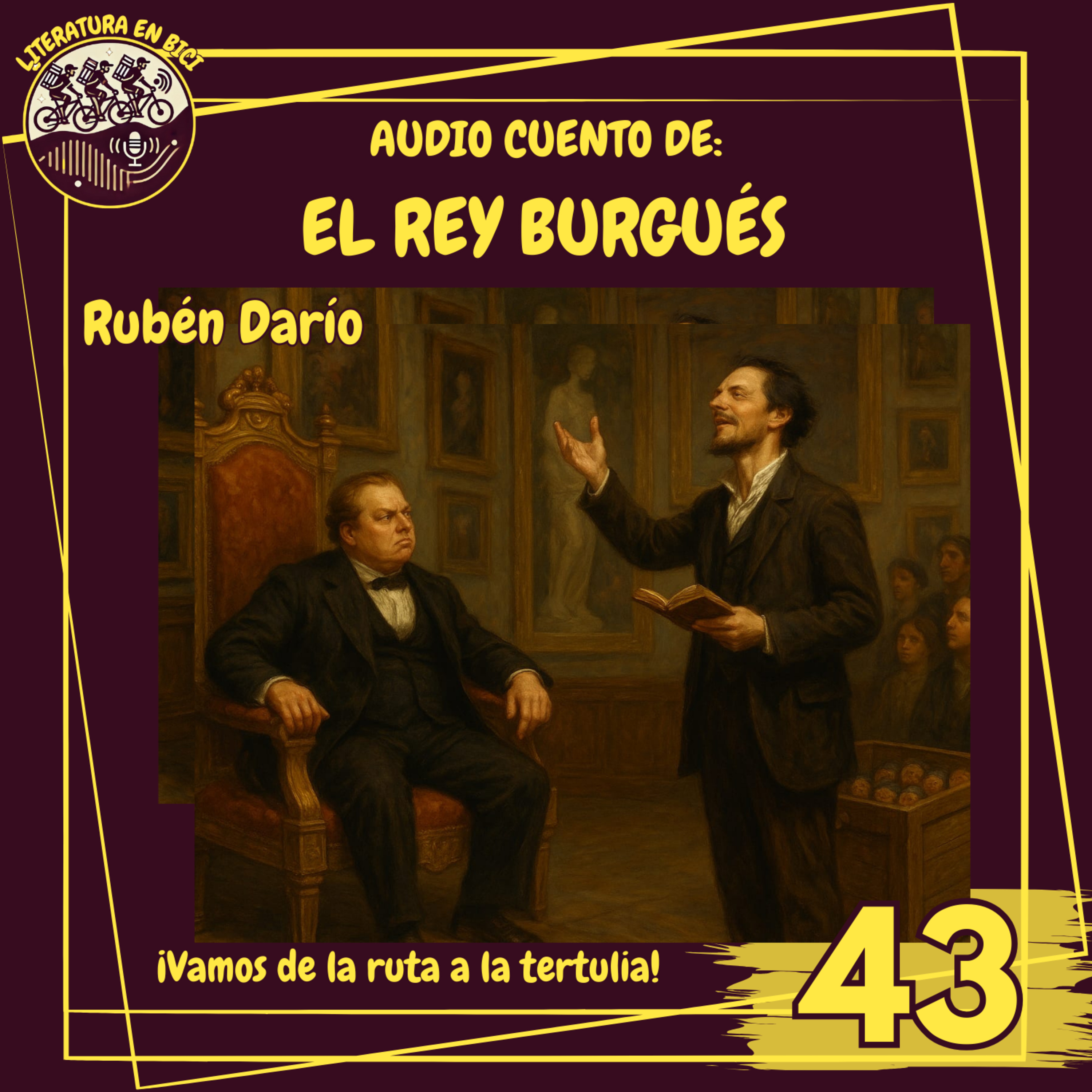 Portada de LITERATURA EN BICI