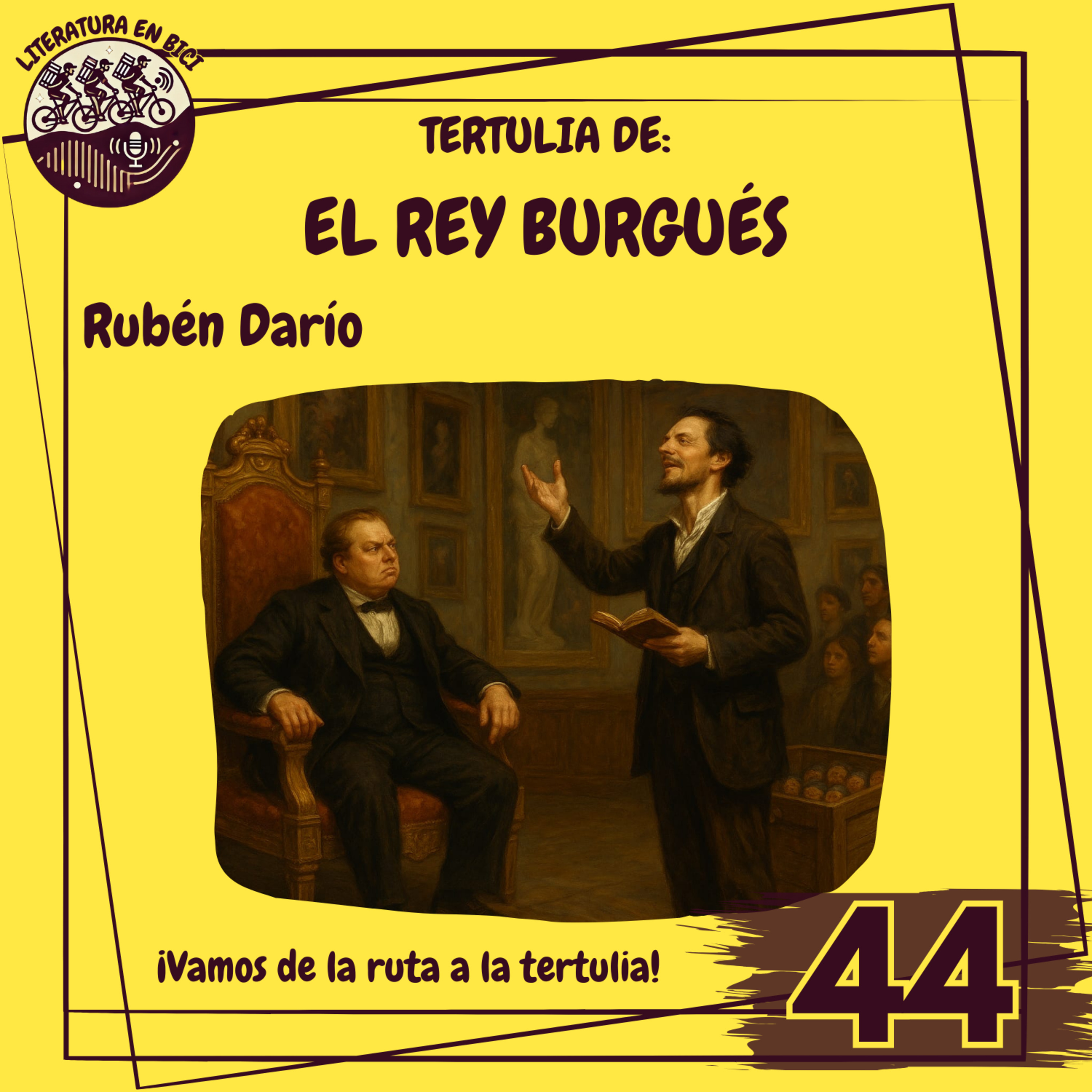 Portada de LITERATURA EN BICI