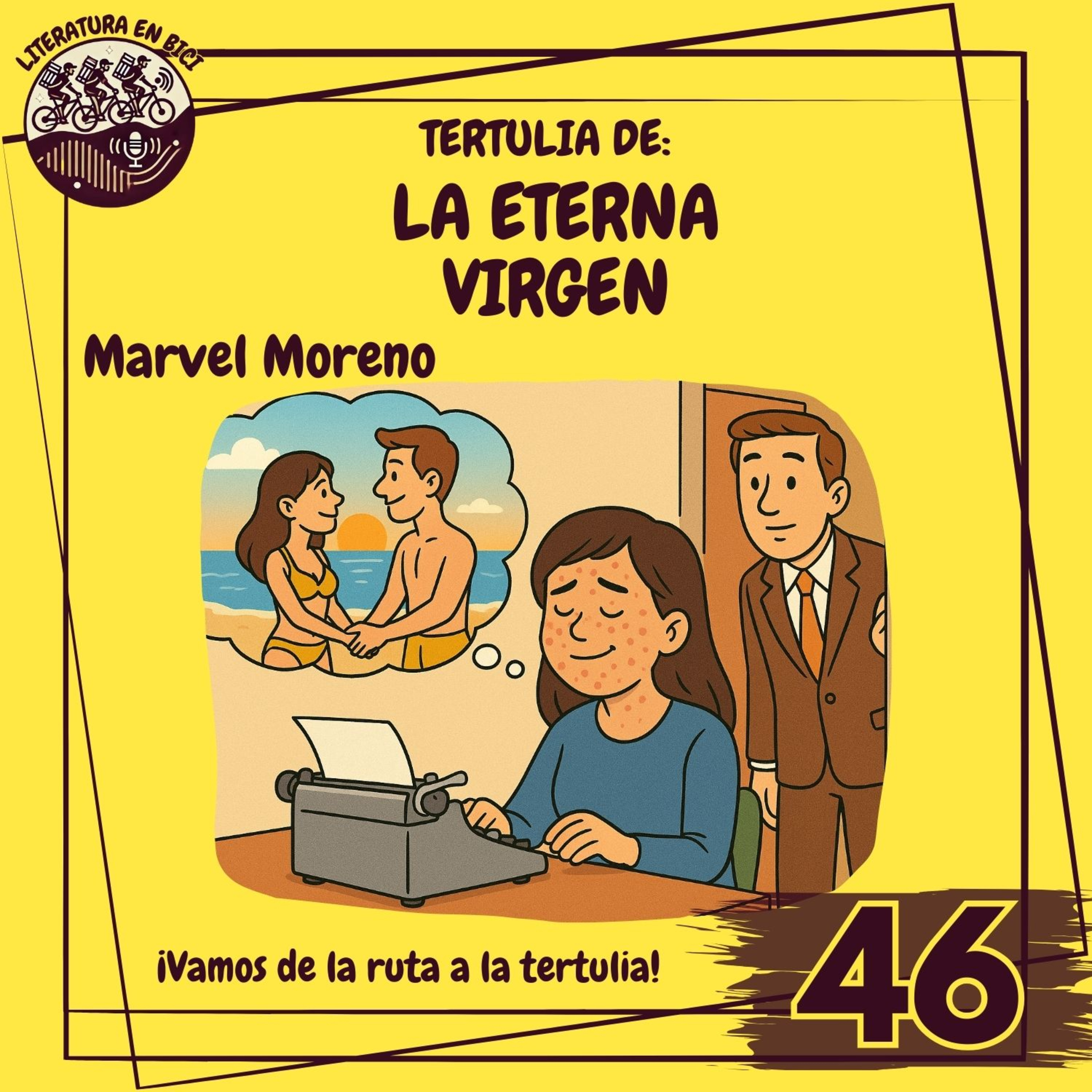 Portada de LITERATURA EN BICI