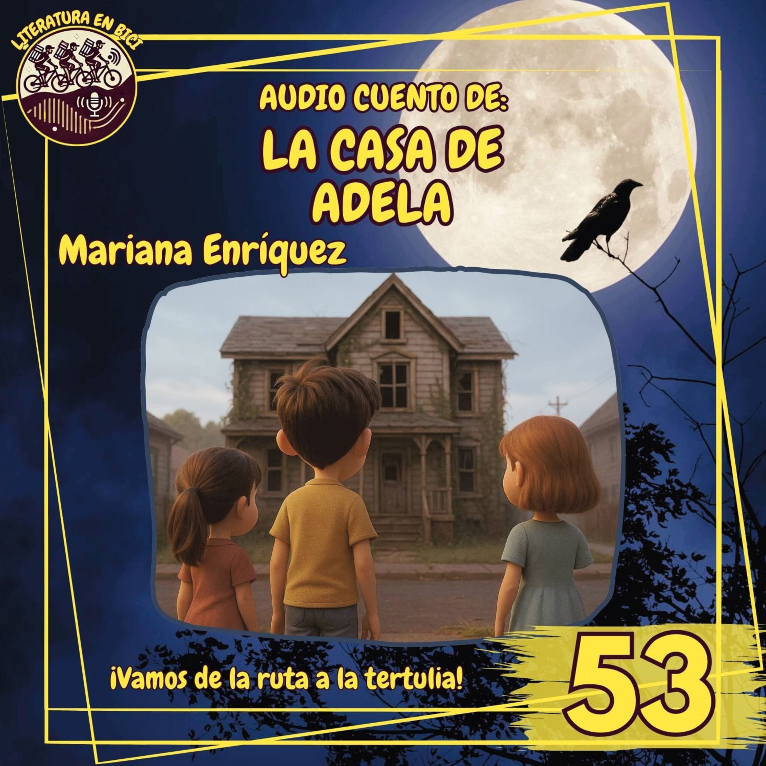 Portada de LITERATURA EN BICI