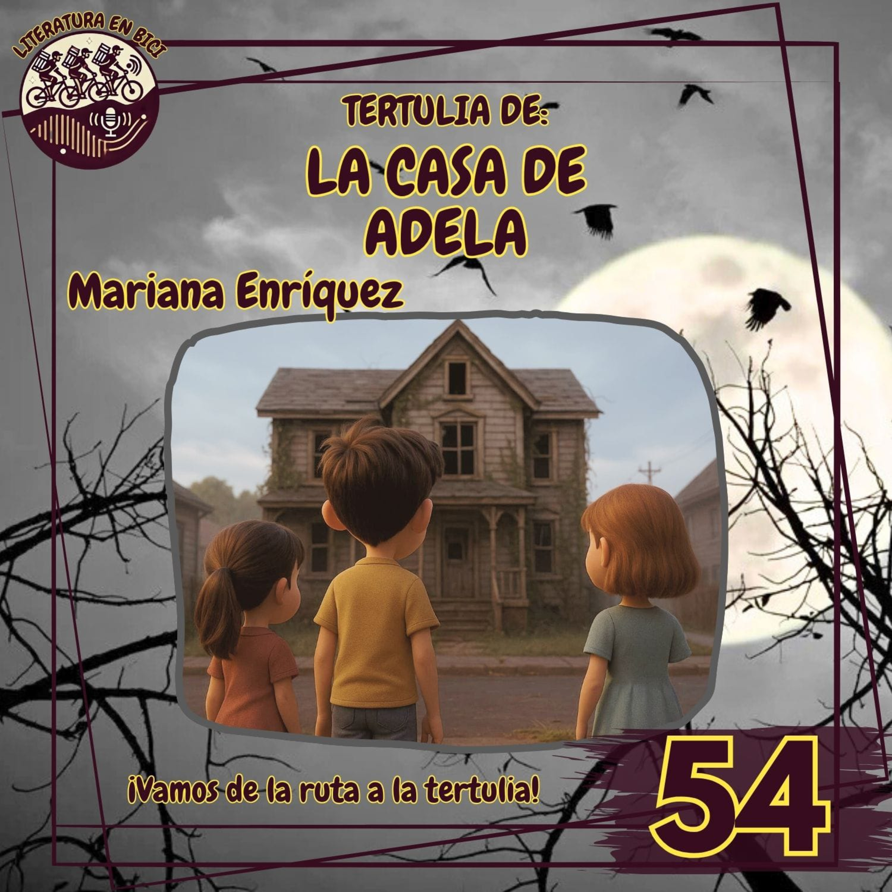 Portada de LITERATURA EN BICI