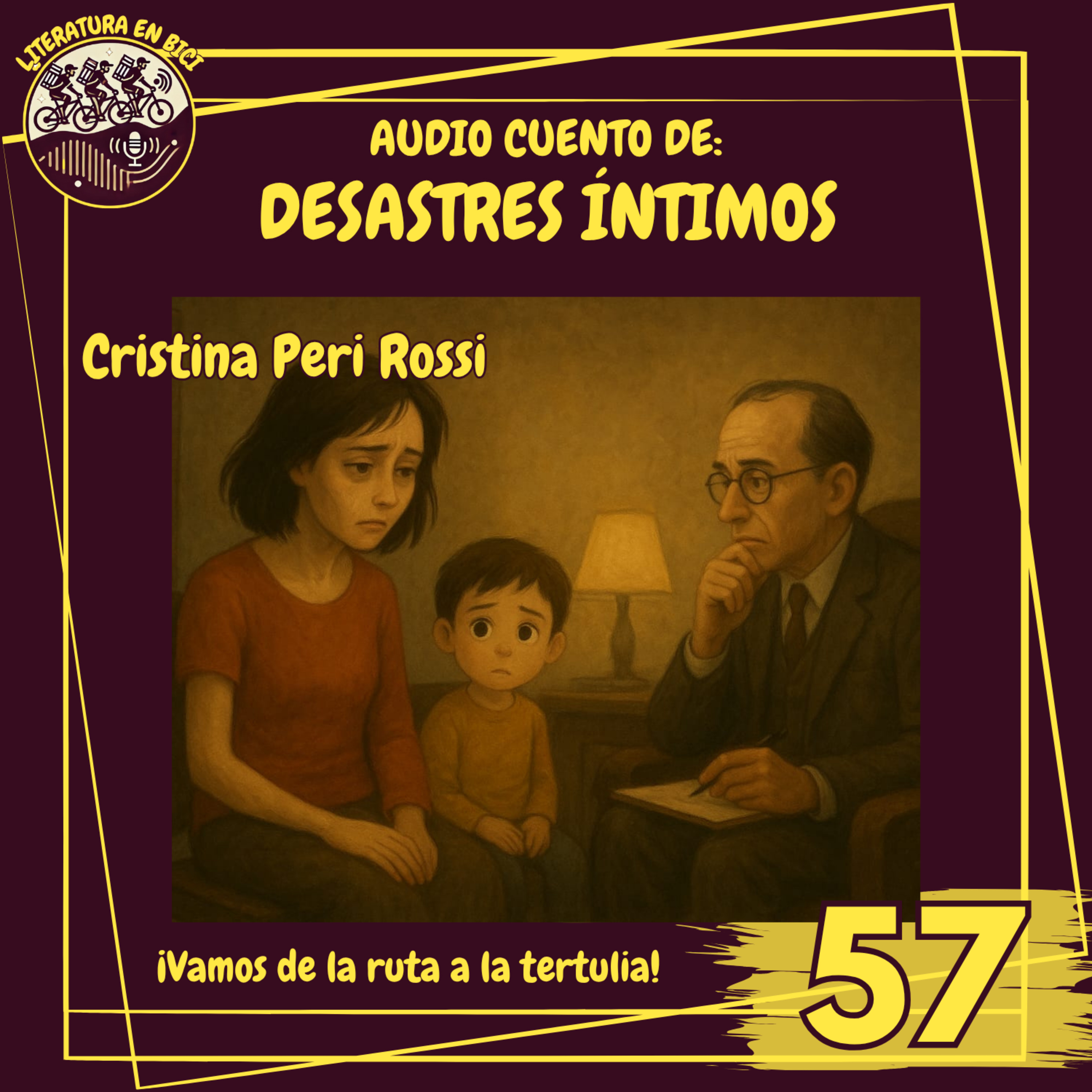 Portada de LITERATURA EN BICI