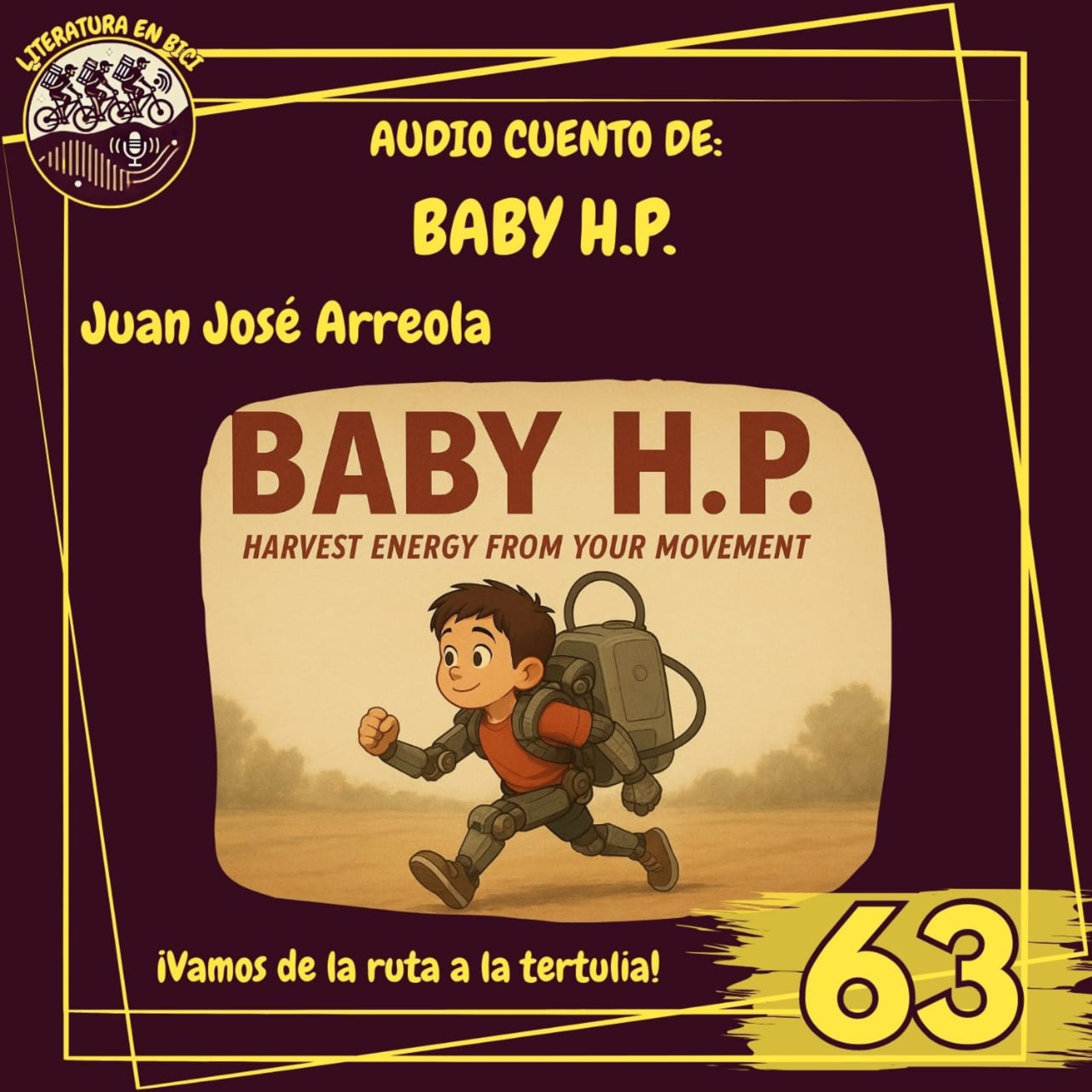 Portada de LITERATURA EN BICI