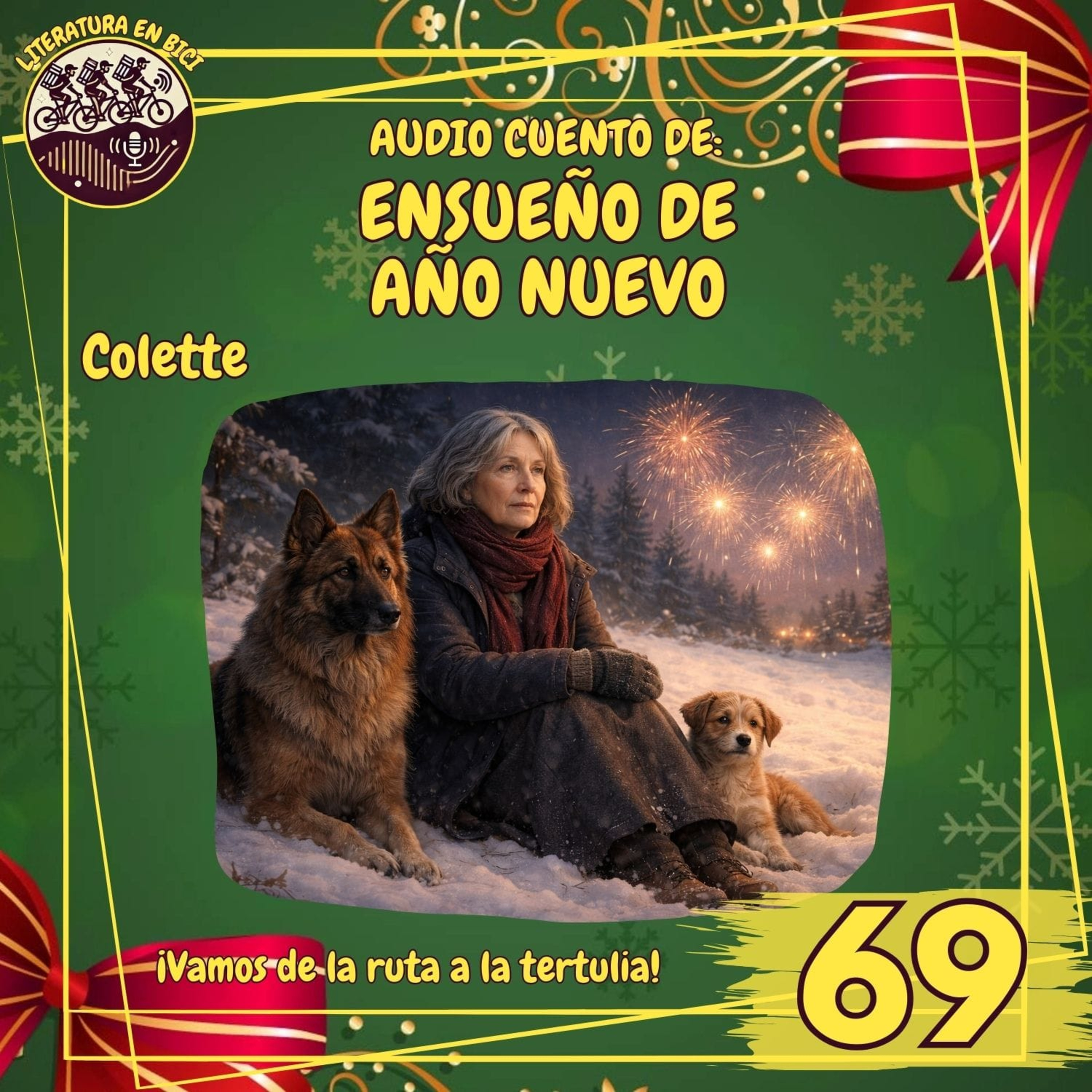 Portada de LITERATURA EN BICI