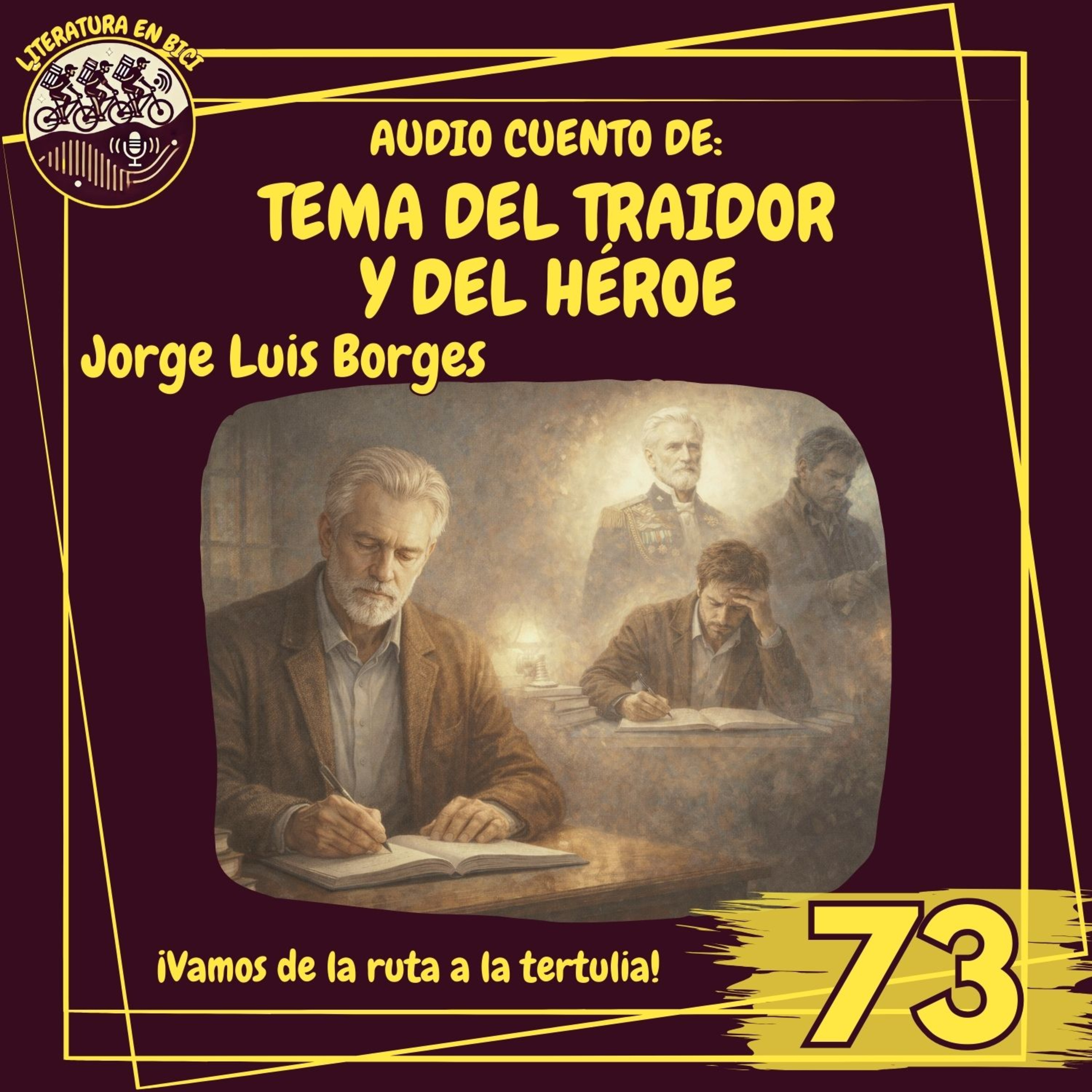 Portada de LITERATURA EN BICI
