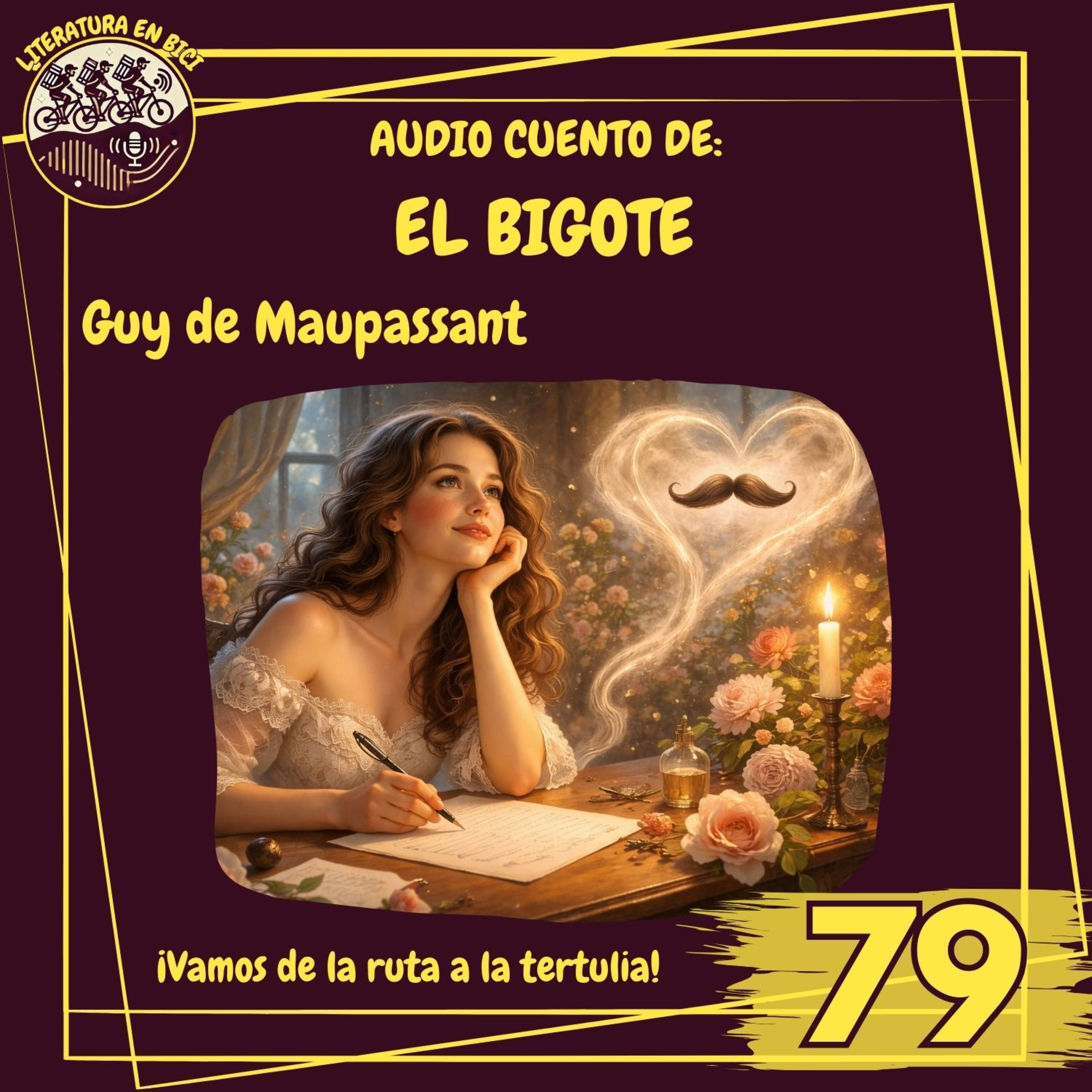 Portada de LITERATURA EN BICI