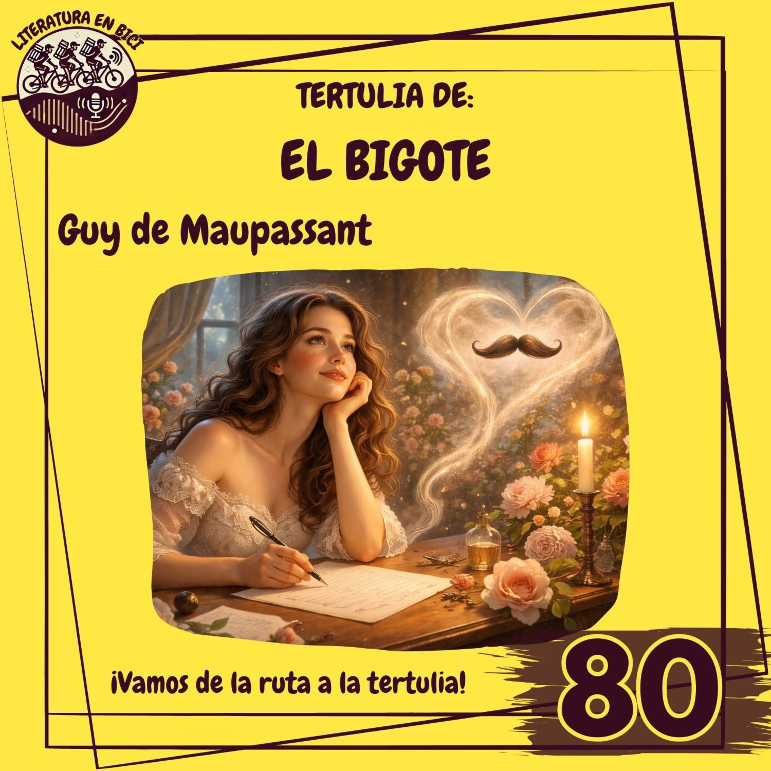 Portada de LITERATURA EN BICI