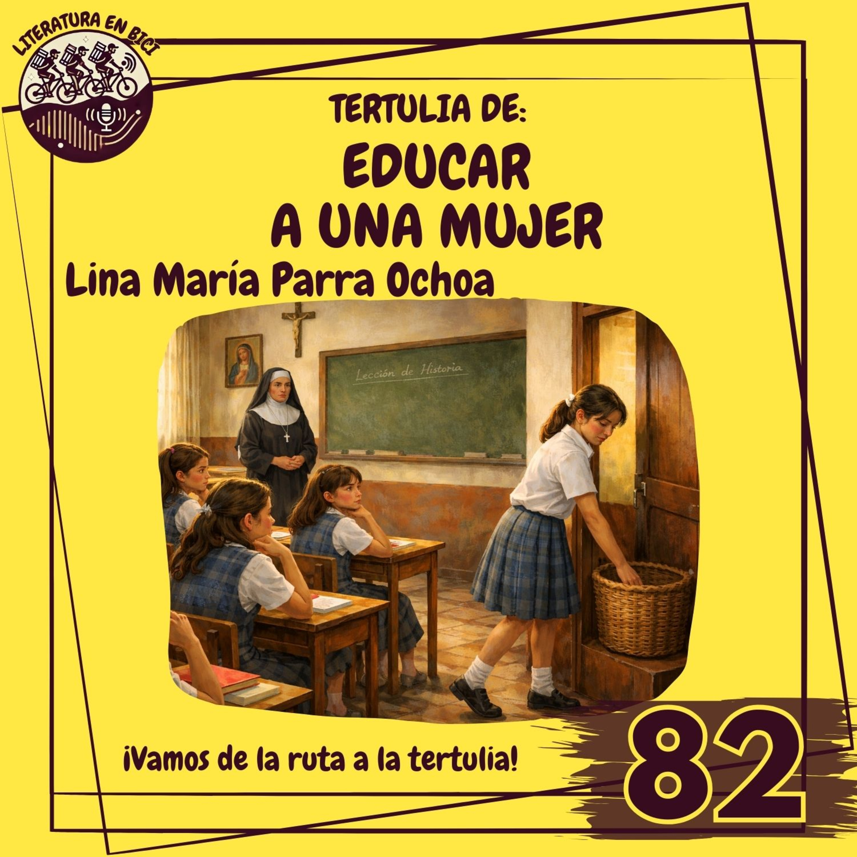 Portada de LITERATURA EN BICI