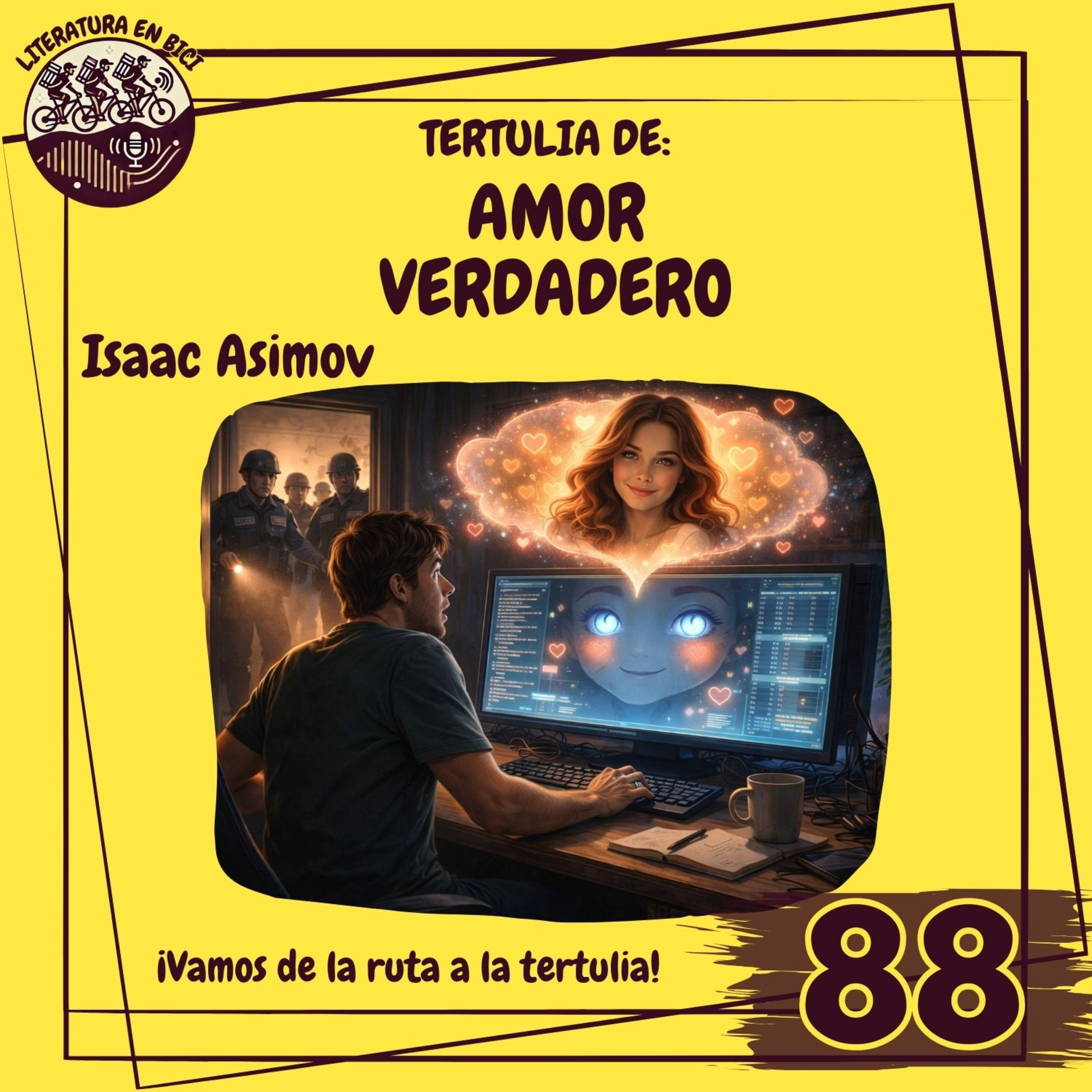 Portada de LITERATURA EN BICI
