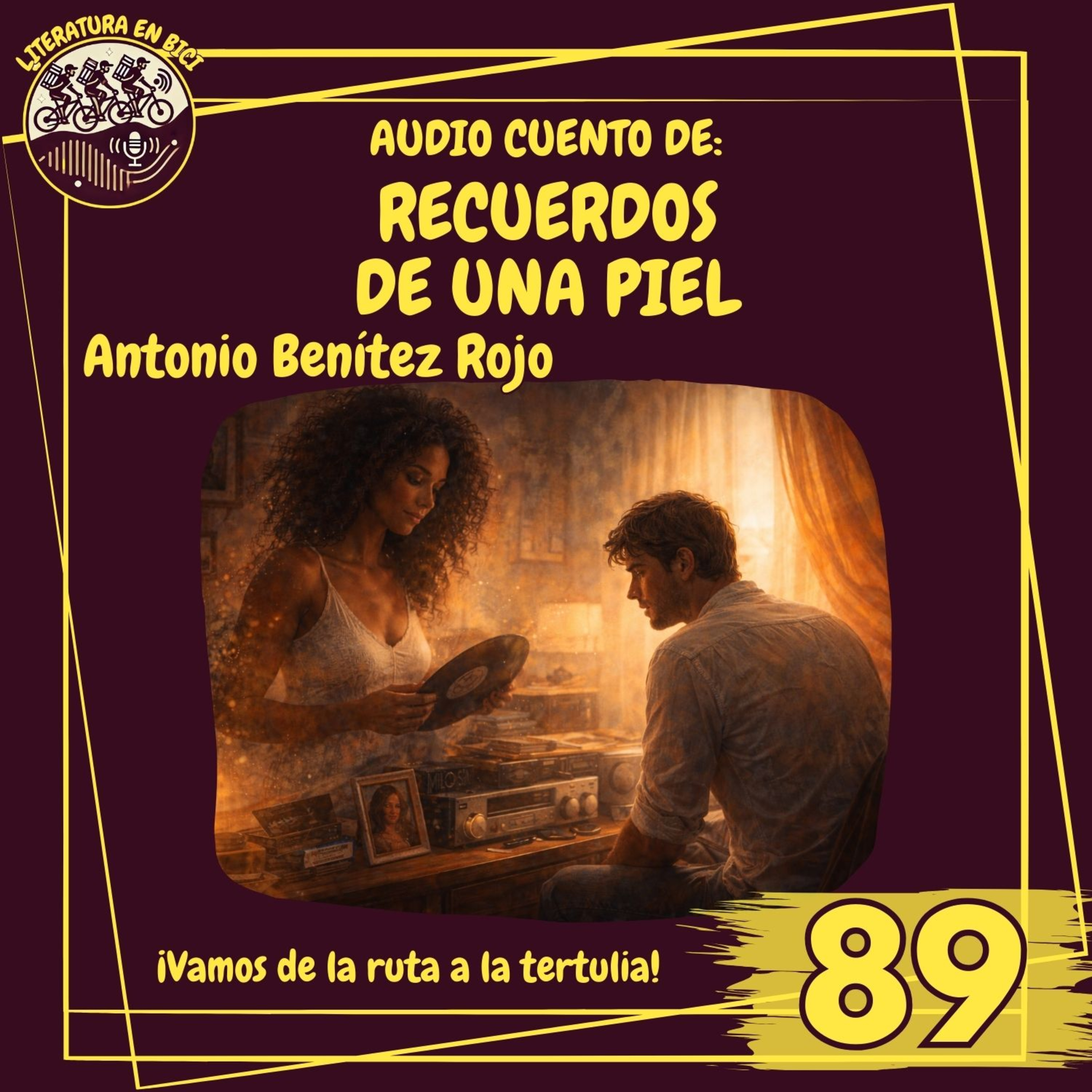 Portada de LITERATURA EN BICI