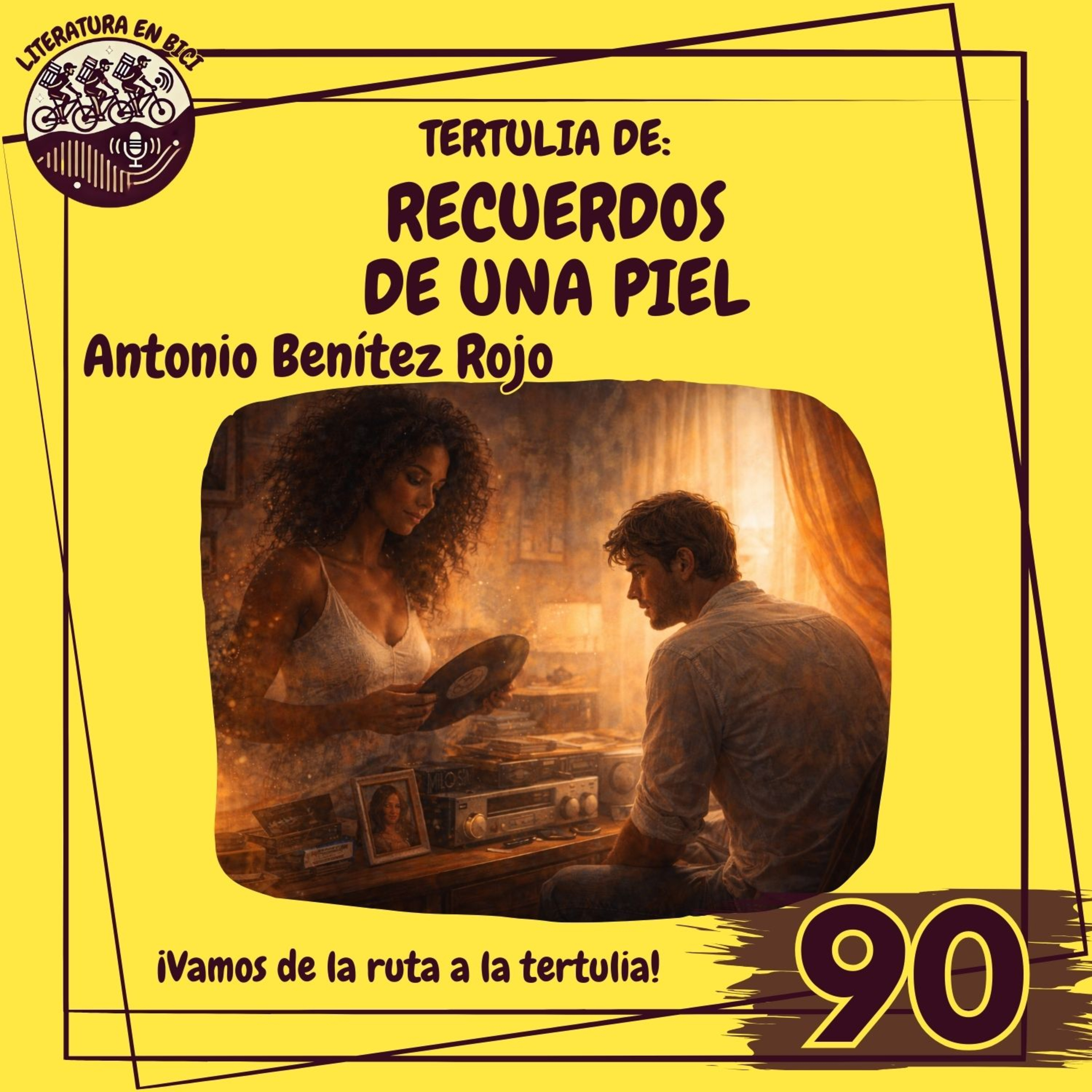 Portada de LITERATURA EN BICI