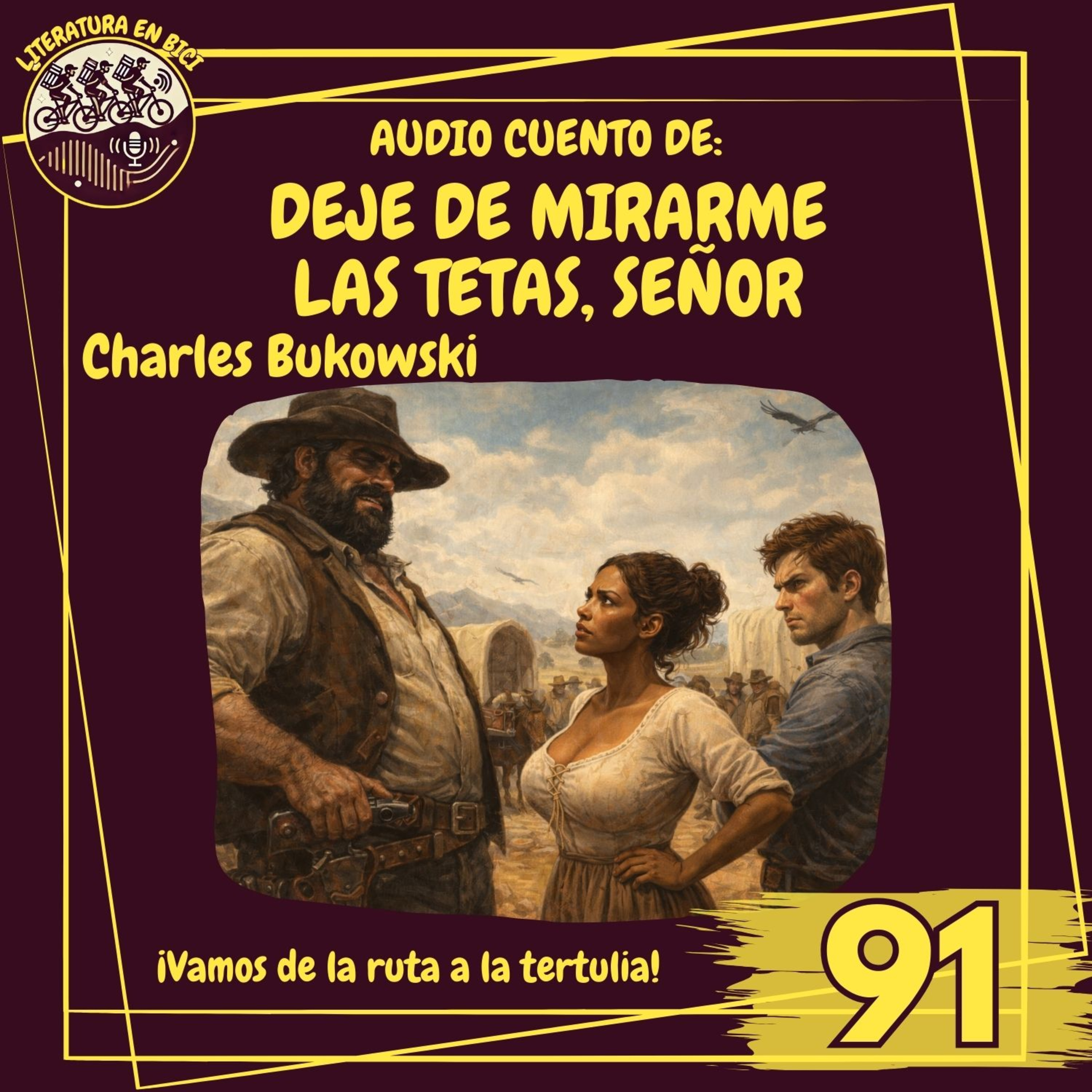 Portada de LITERATURA EN BICI
