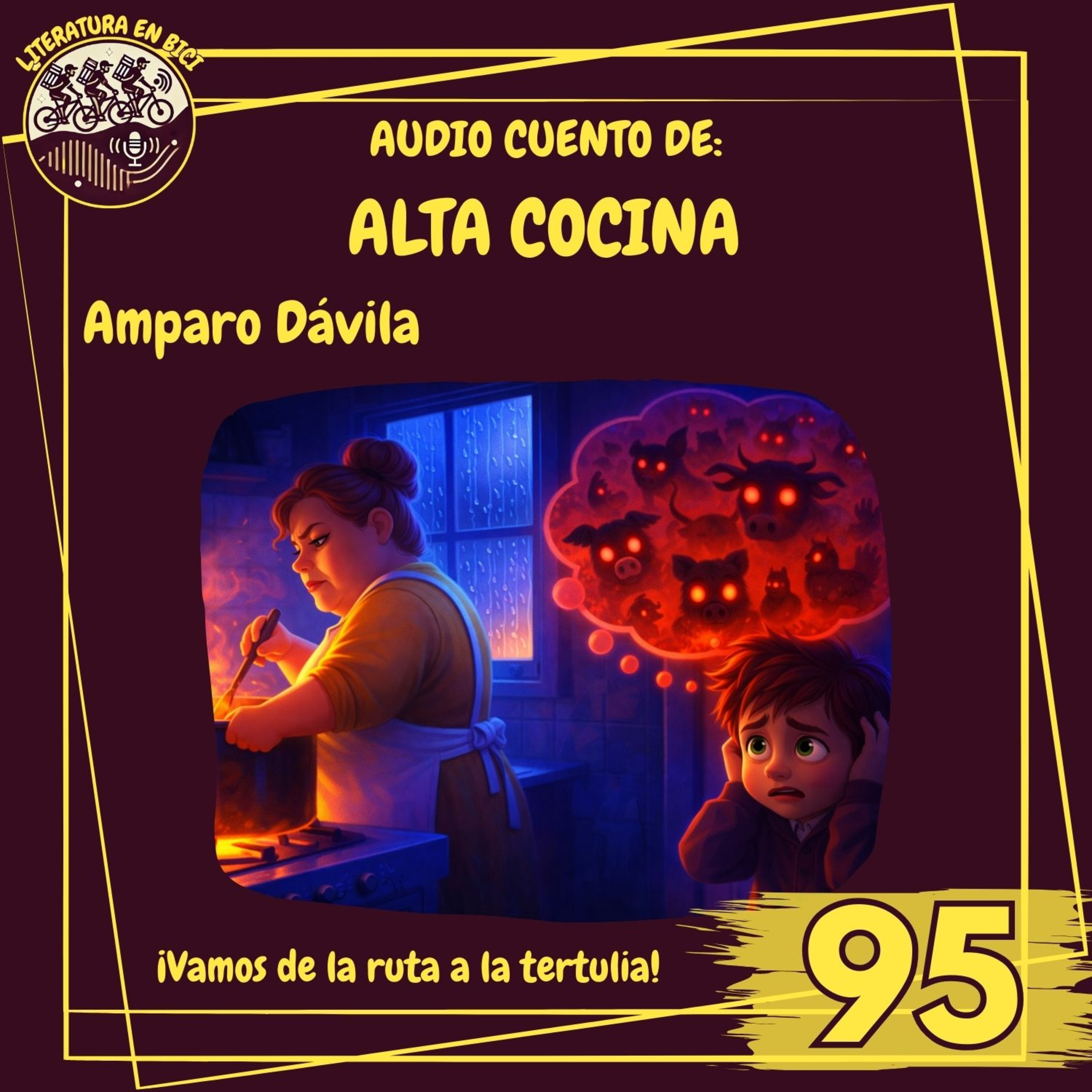 Portada de LITERATURA EN BICI