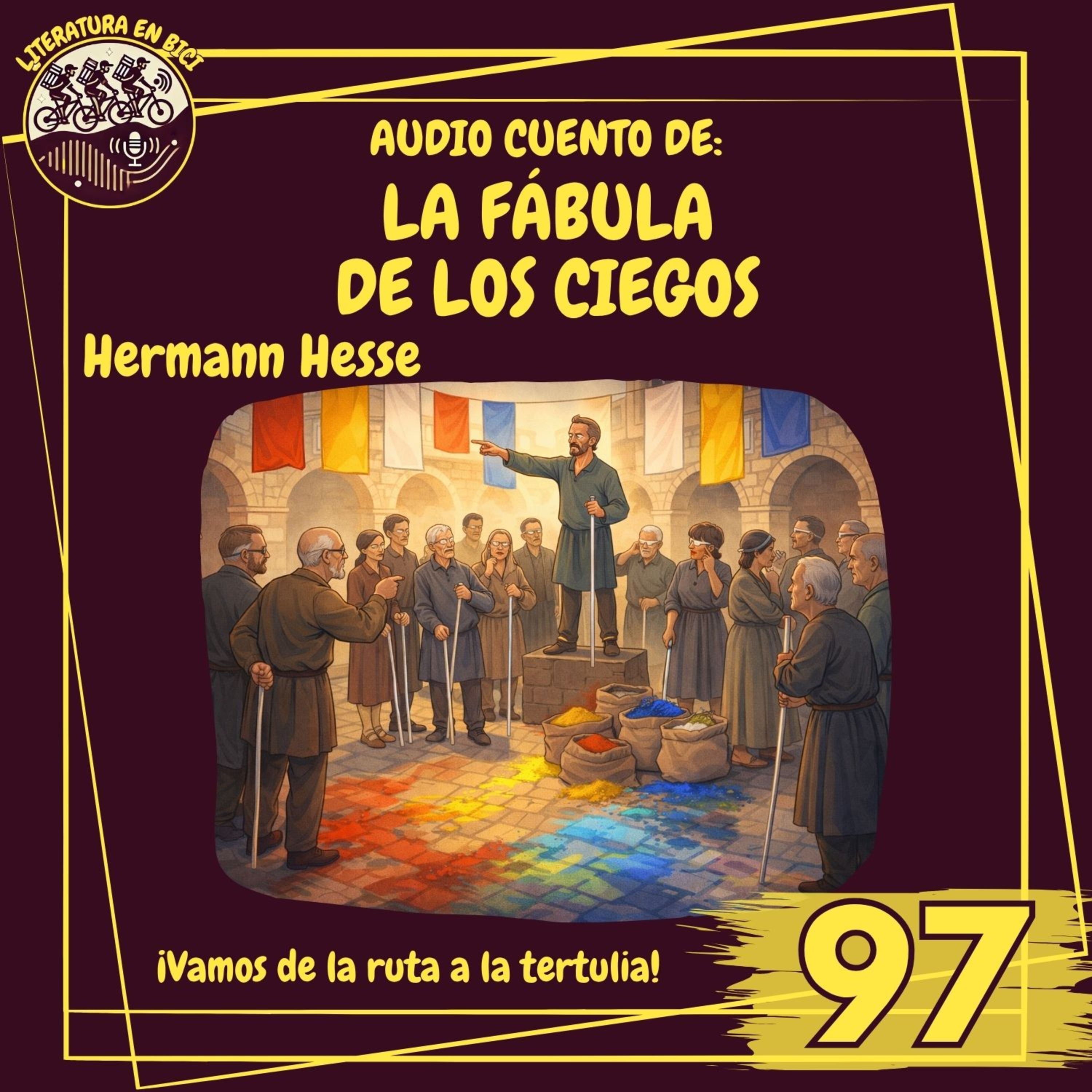 Portada de LITERATURA EN BICI
