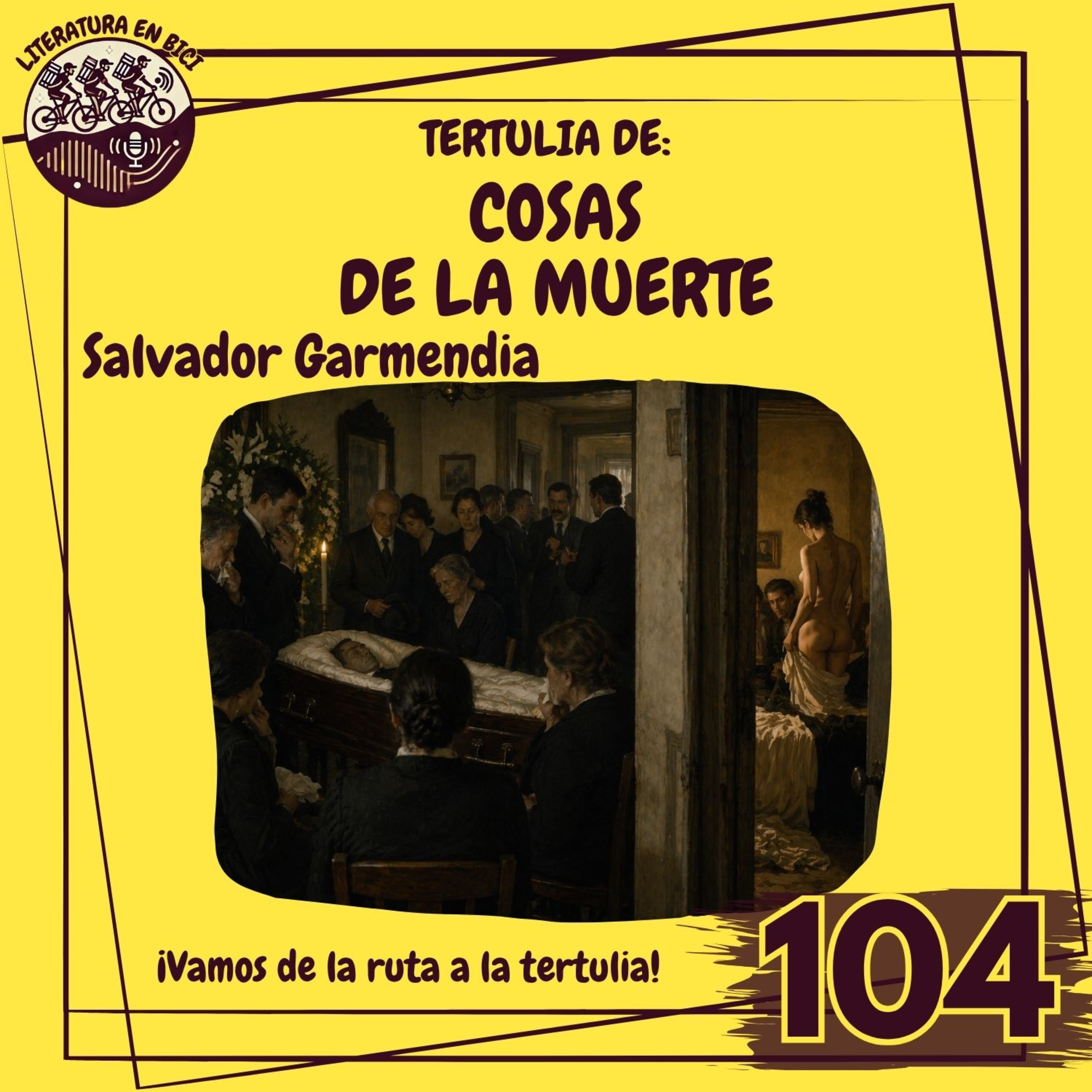 Portada de LITERATURA EN BICI