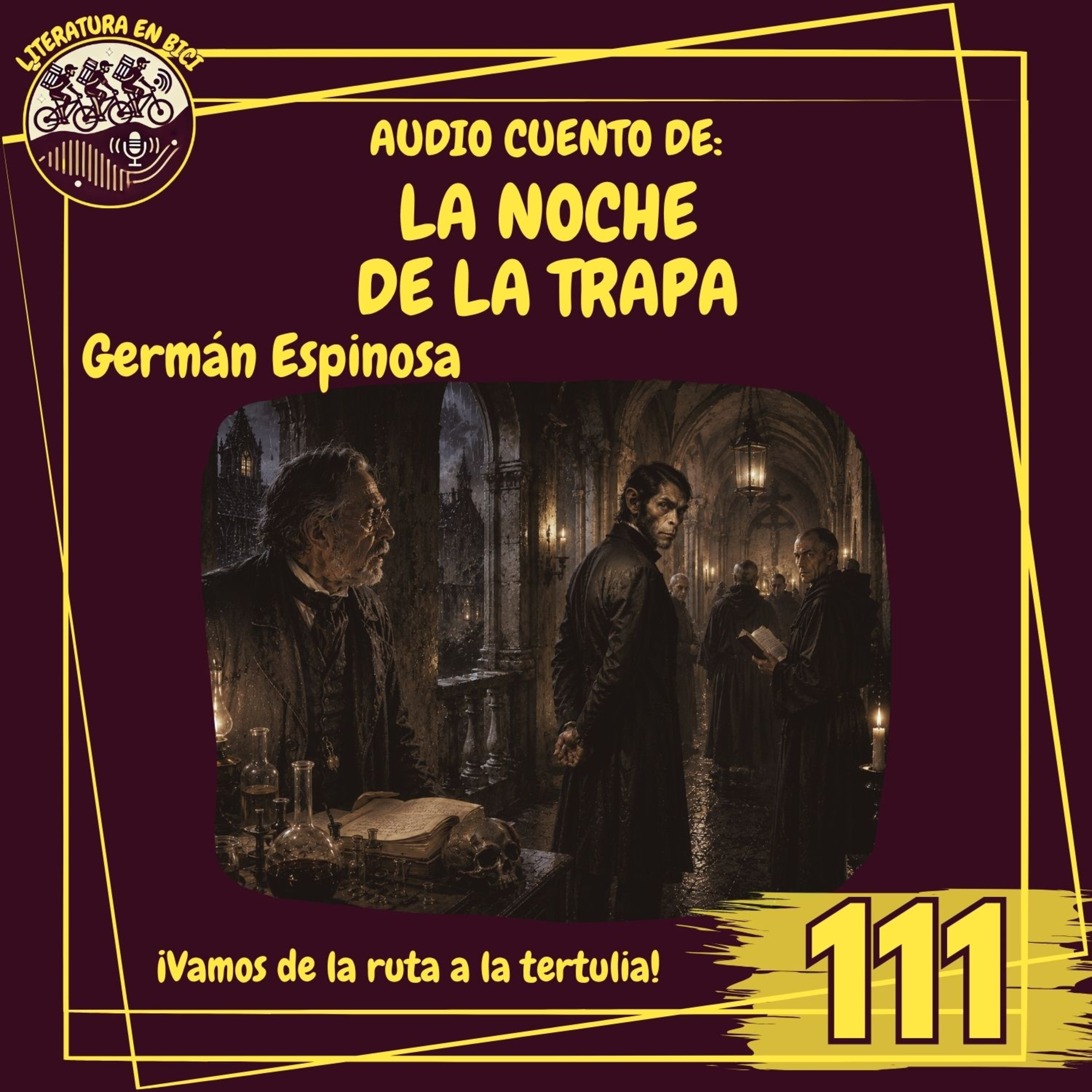 Portada de LITERATURA EN BICI