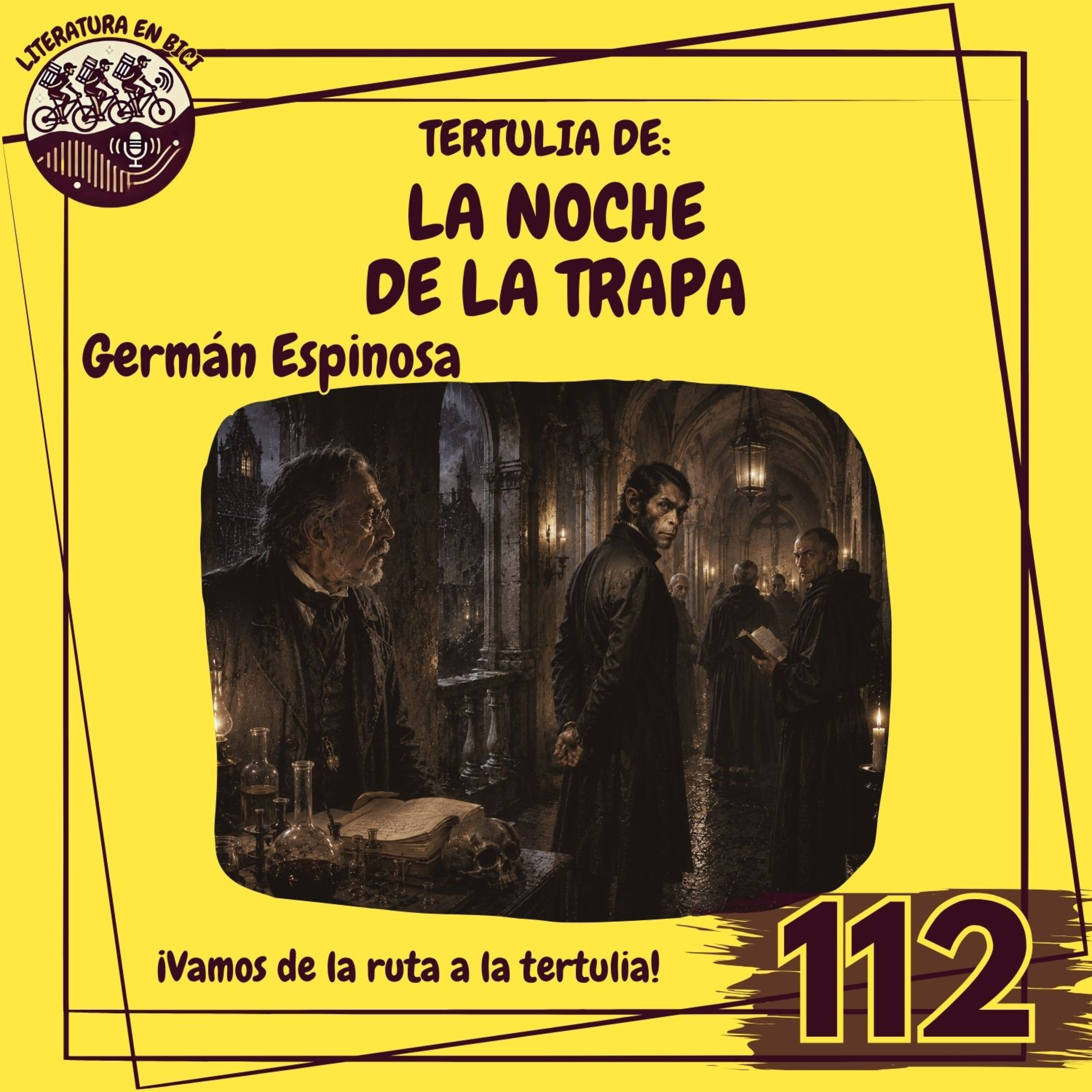 Portada de LITERATURA EN BICI