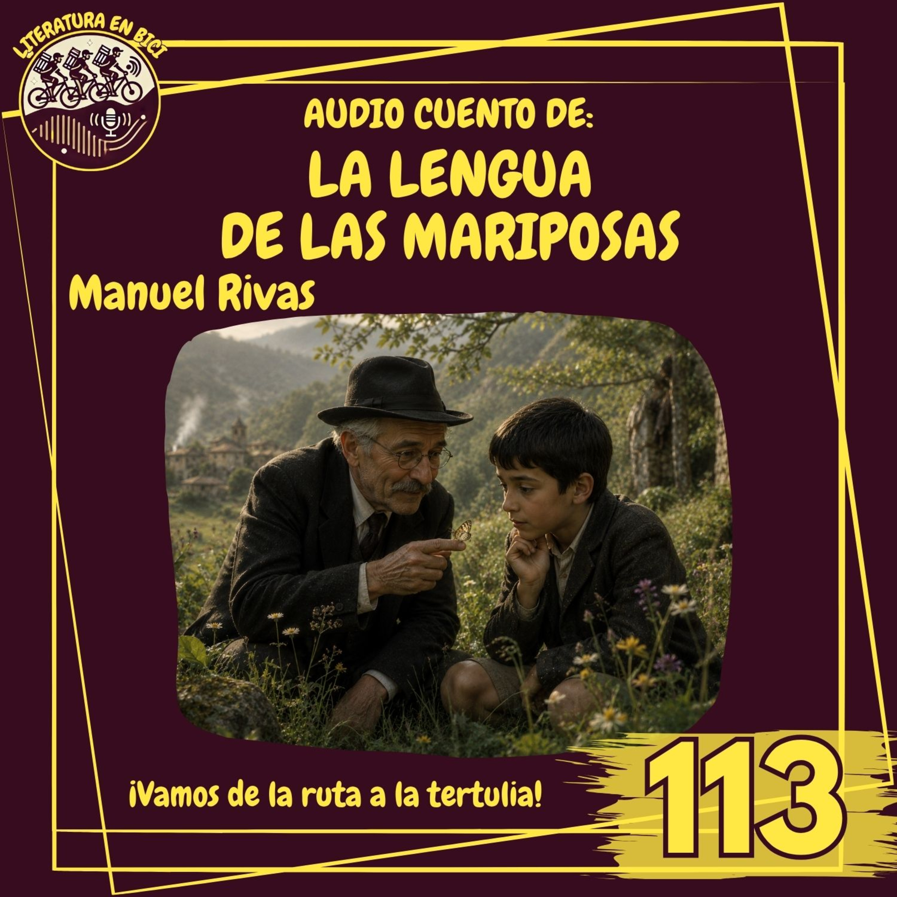 Portada de LITERATURA EN BICI