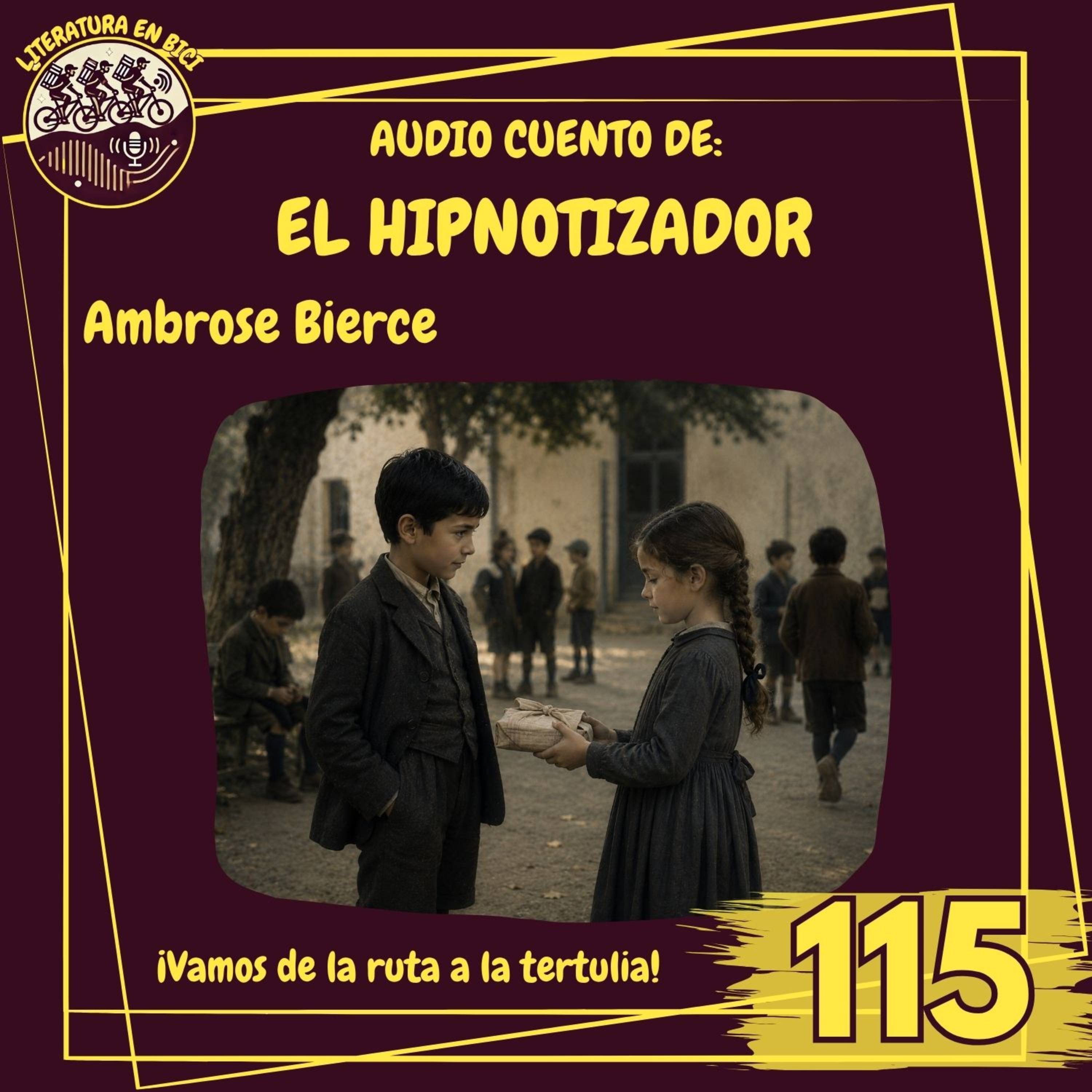 Portada de LITERATURA EN BICI