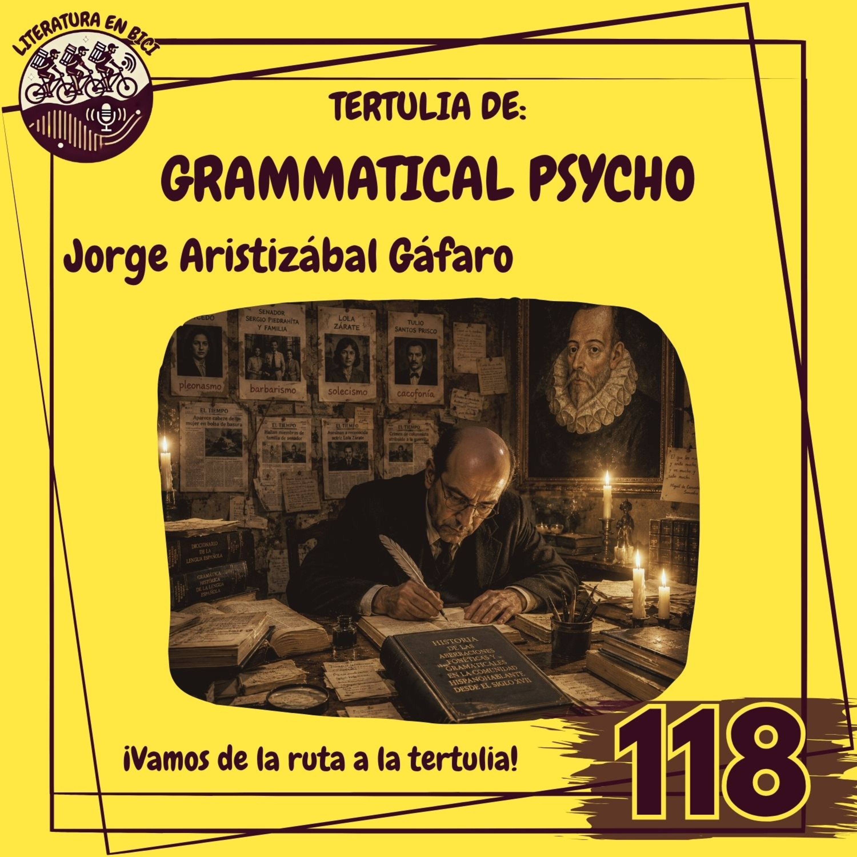 Tertulia: "Gramatical Psycho" episode artwork