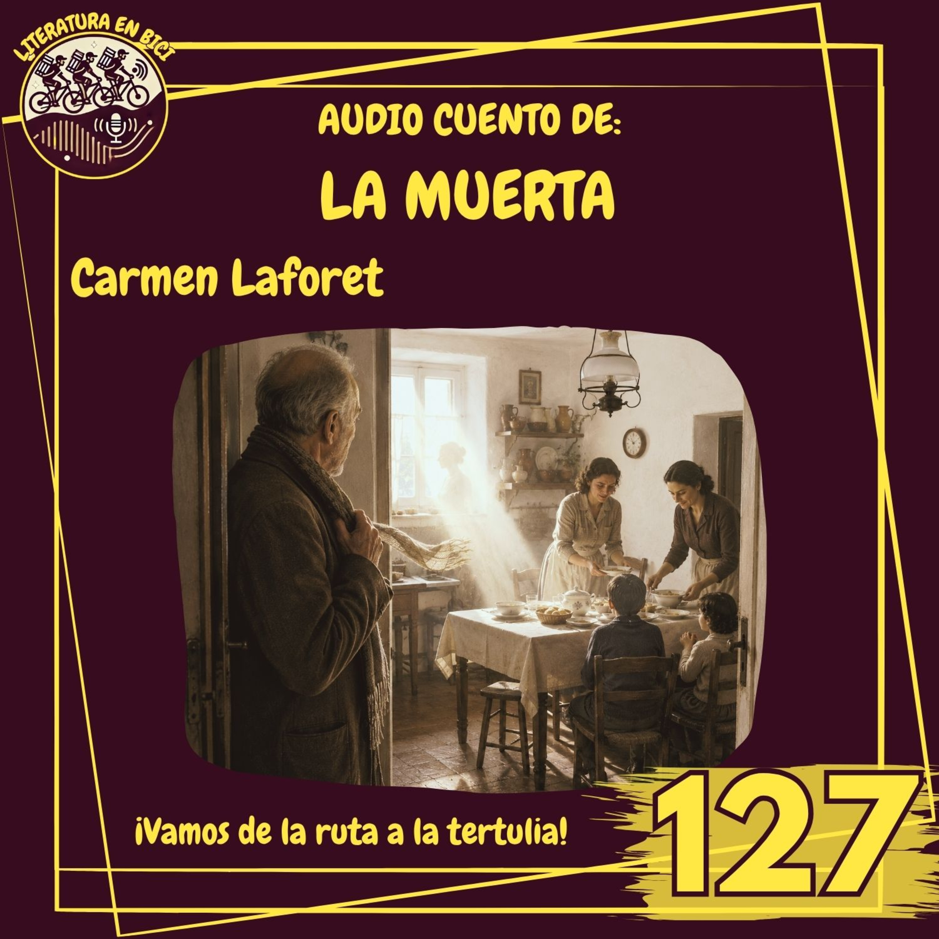 Portada de LITERATURA EN BICI
