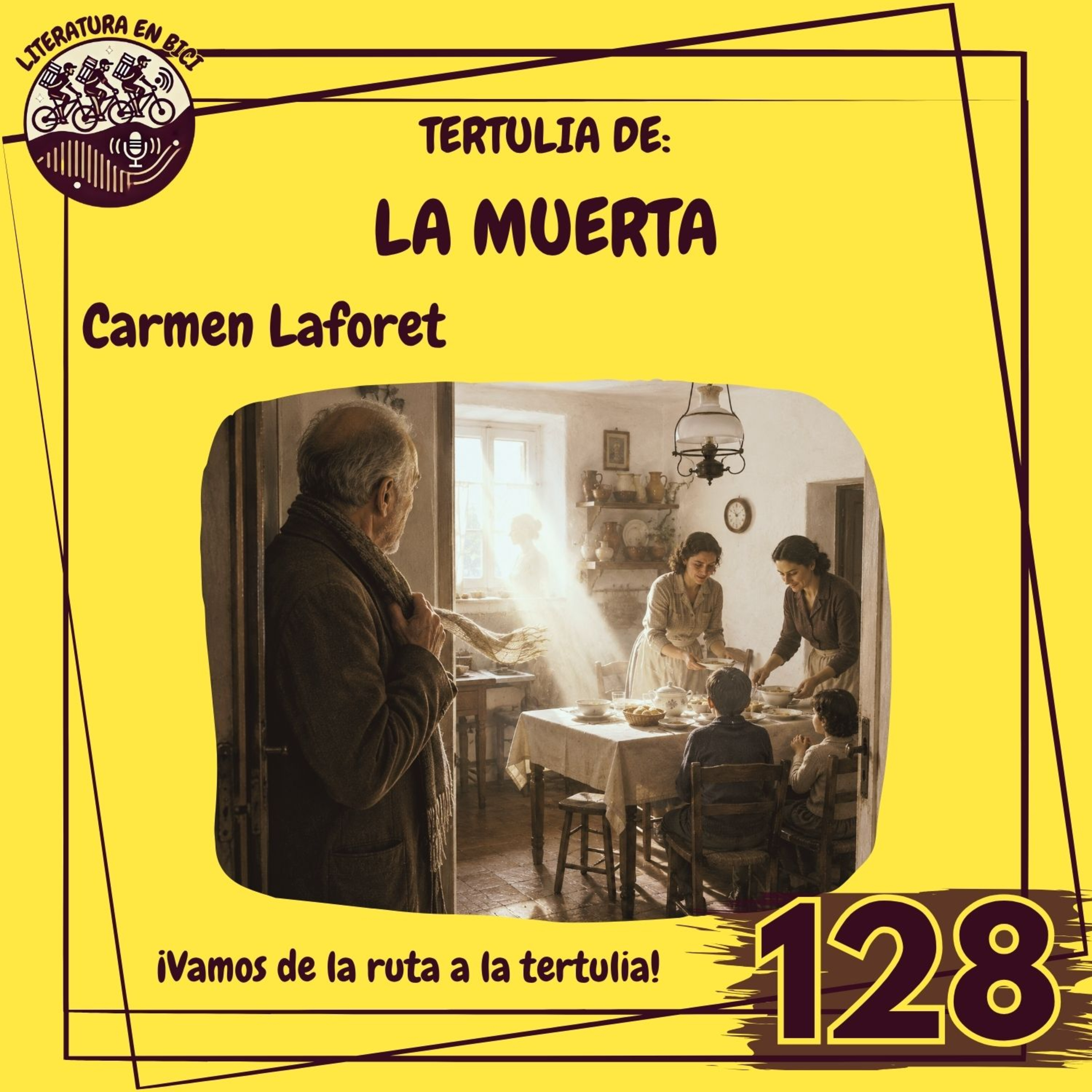 Portada de LITERATURA EN BICI