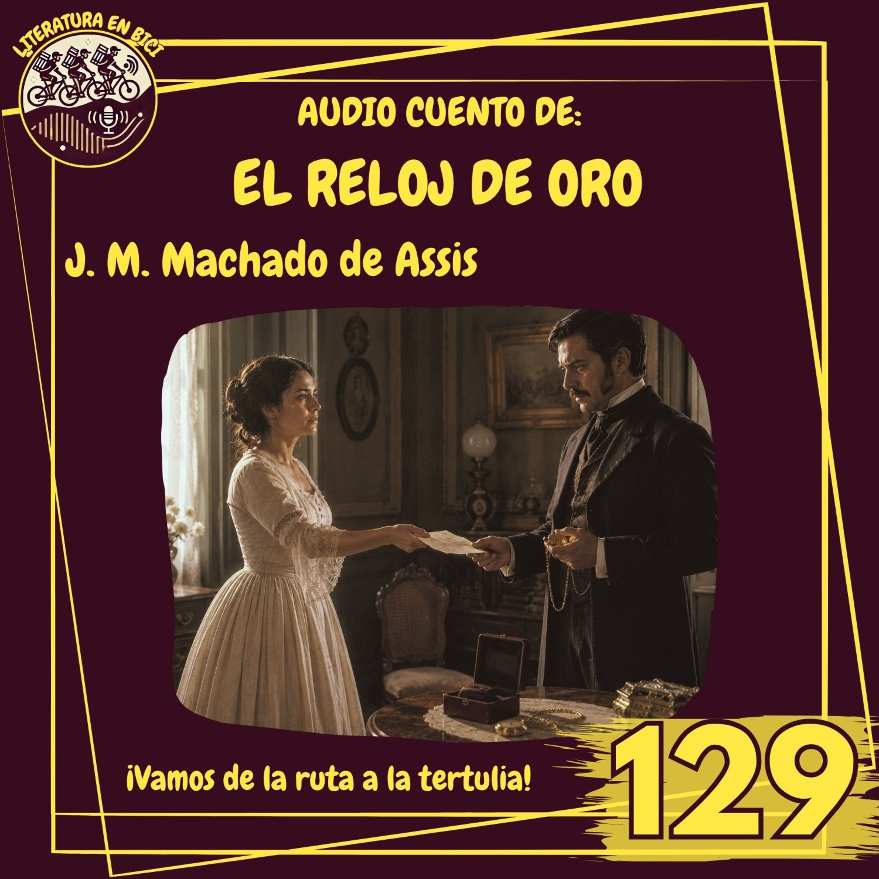 Portada de LITERATURA EN BICI